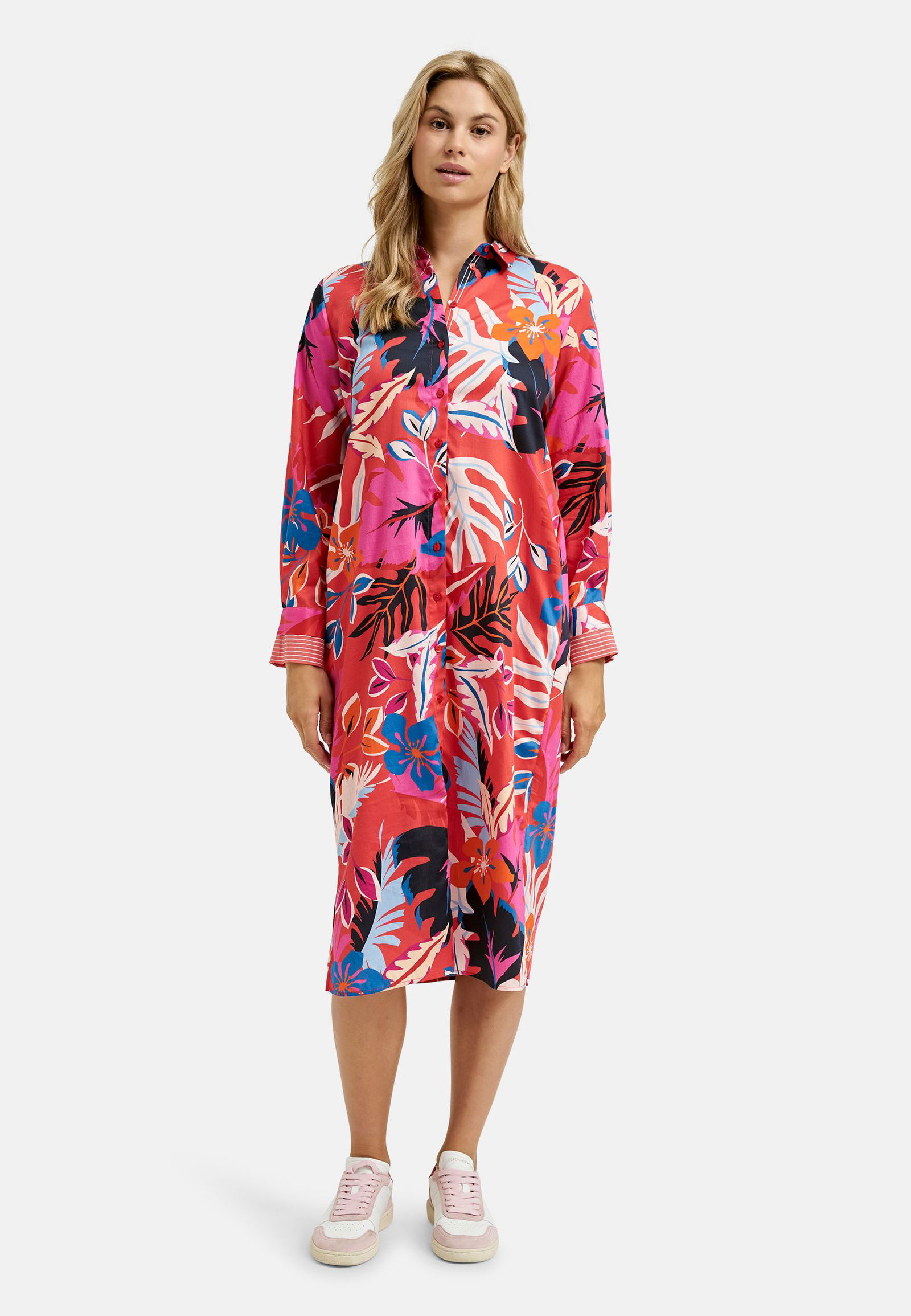 Smith&Soul |  Smith&Soul Freizeitkleid  | M | fire red print