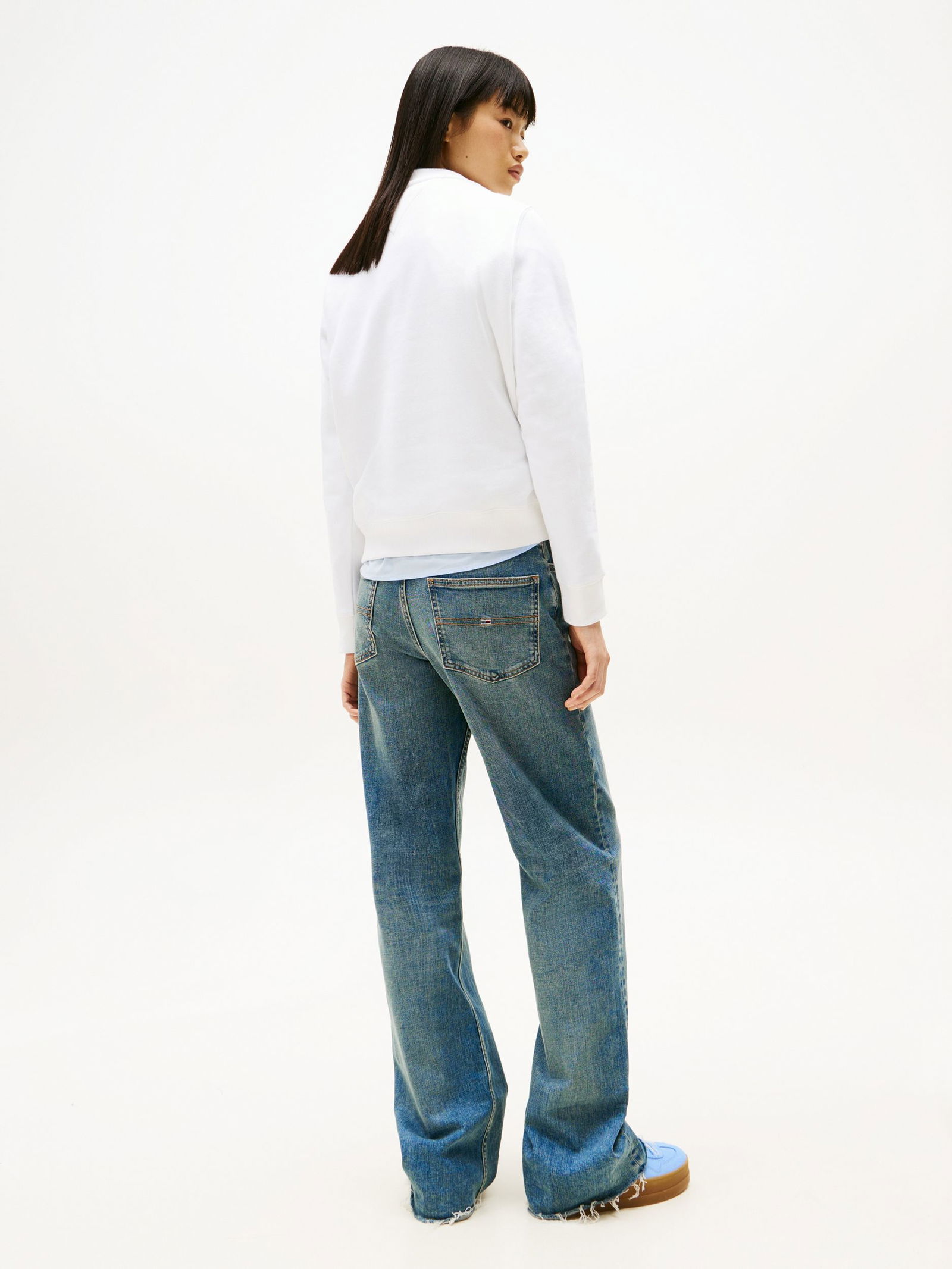 Tommy Jeans |  Tommy Jeans Pullover  | L | white