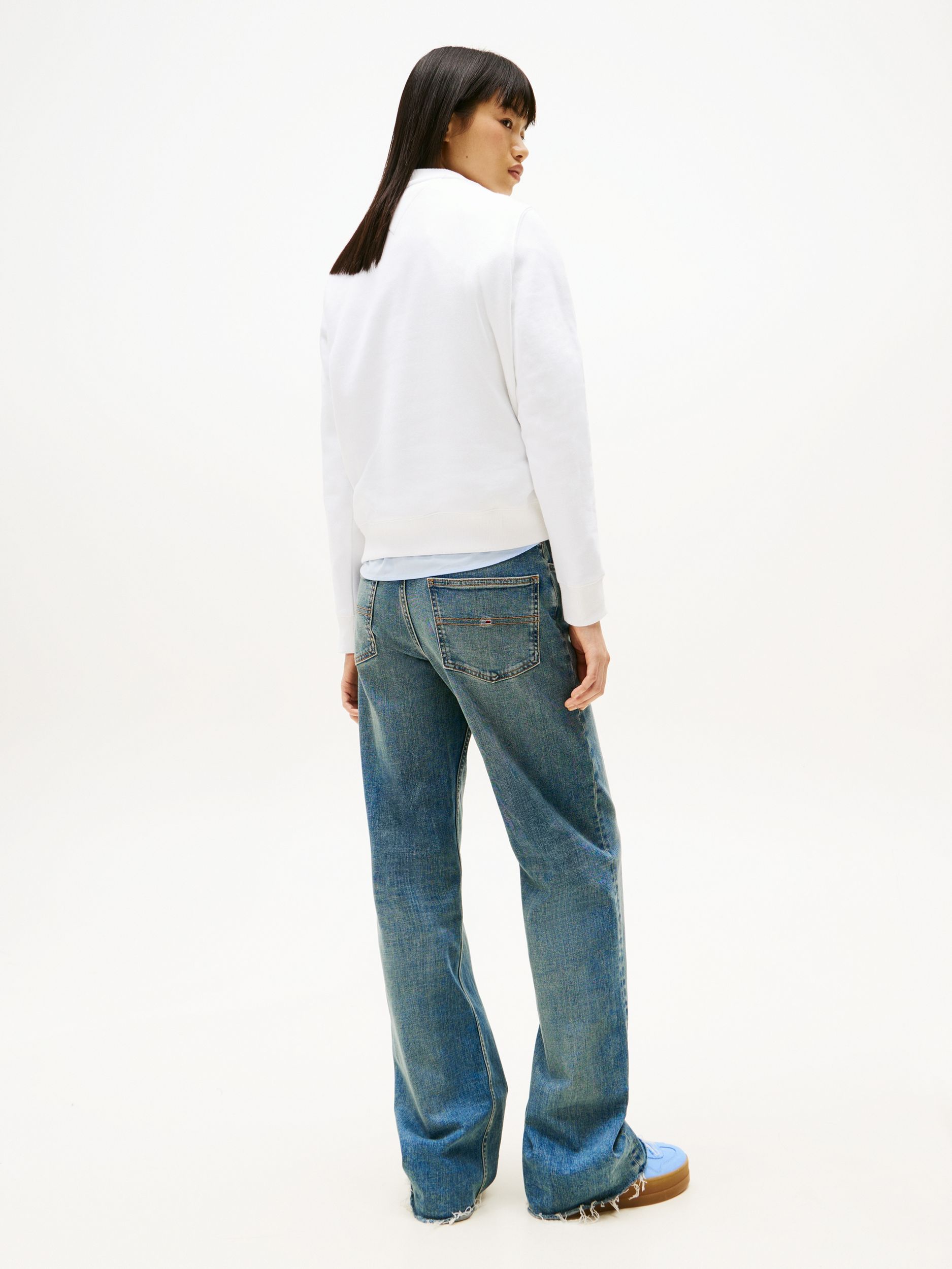 Tommy Jeans |  Tommy Jeans Pullover  | L | white