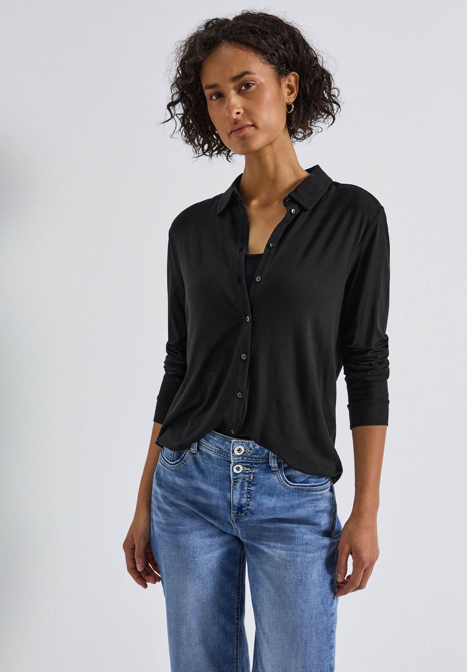 Street One | Street One Shirt | 40 | black
