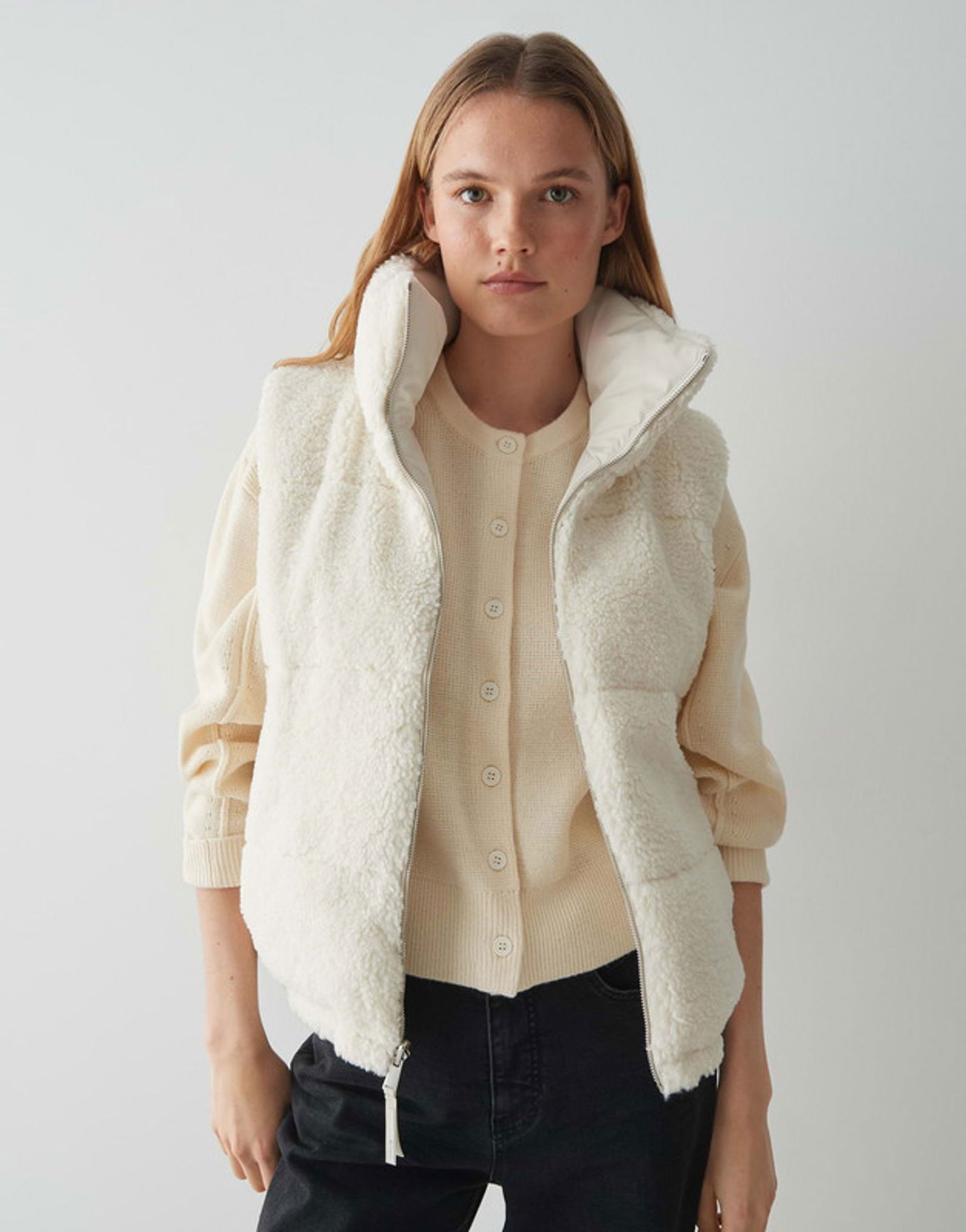Opus | Opus Weste | 38 | soft cream
