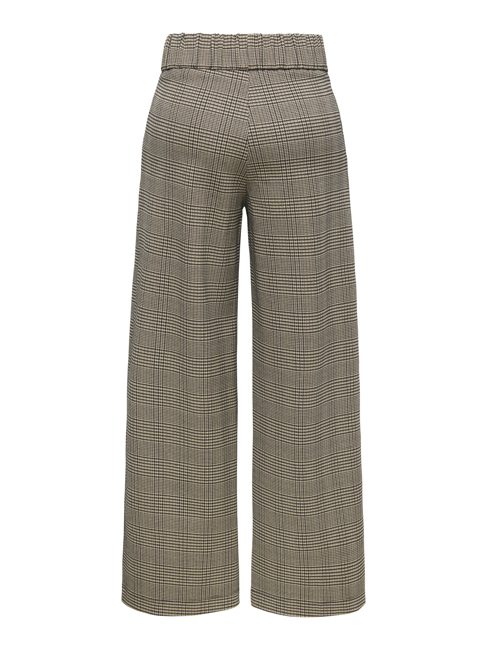 JDYGEGGO MIA LONG CHECK PANT JRS NO, Sandshell/NEW SQUARE CHECK #2