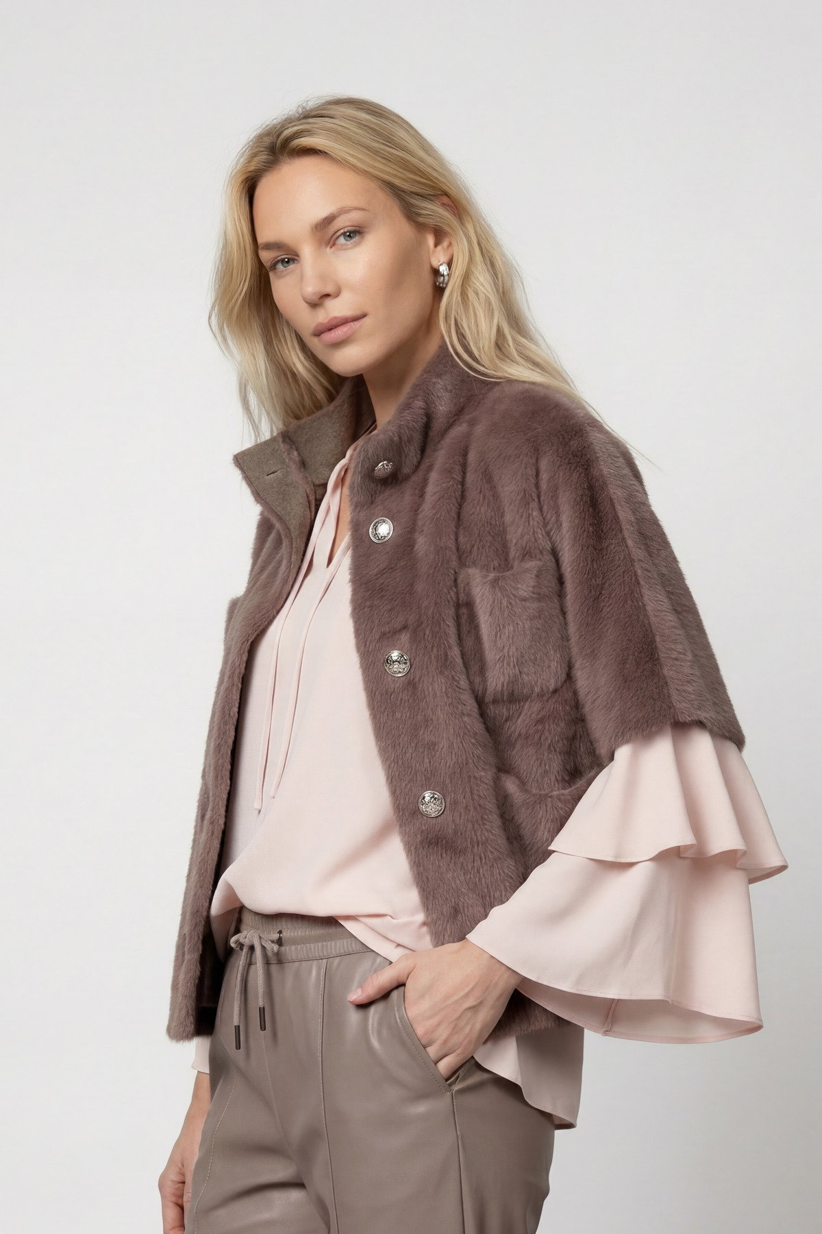 Jacke, taupe #3