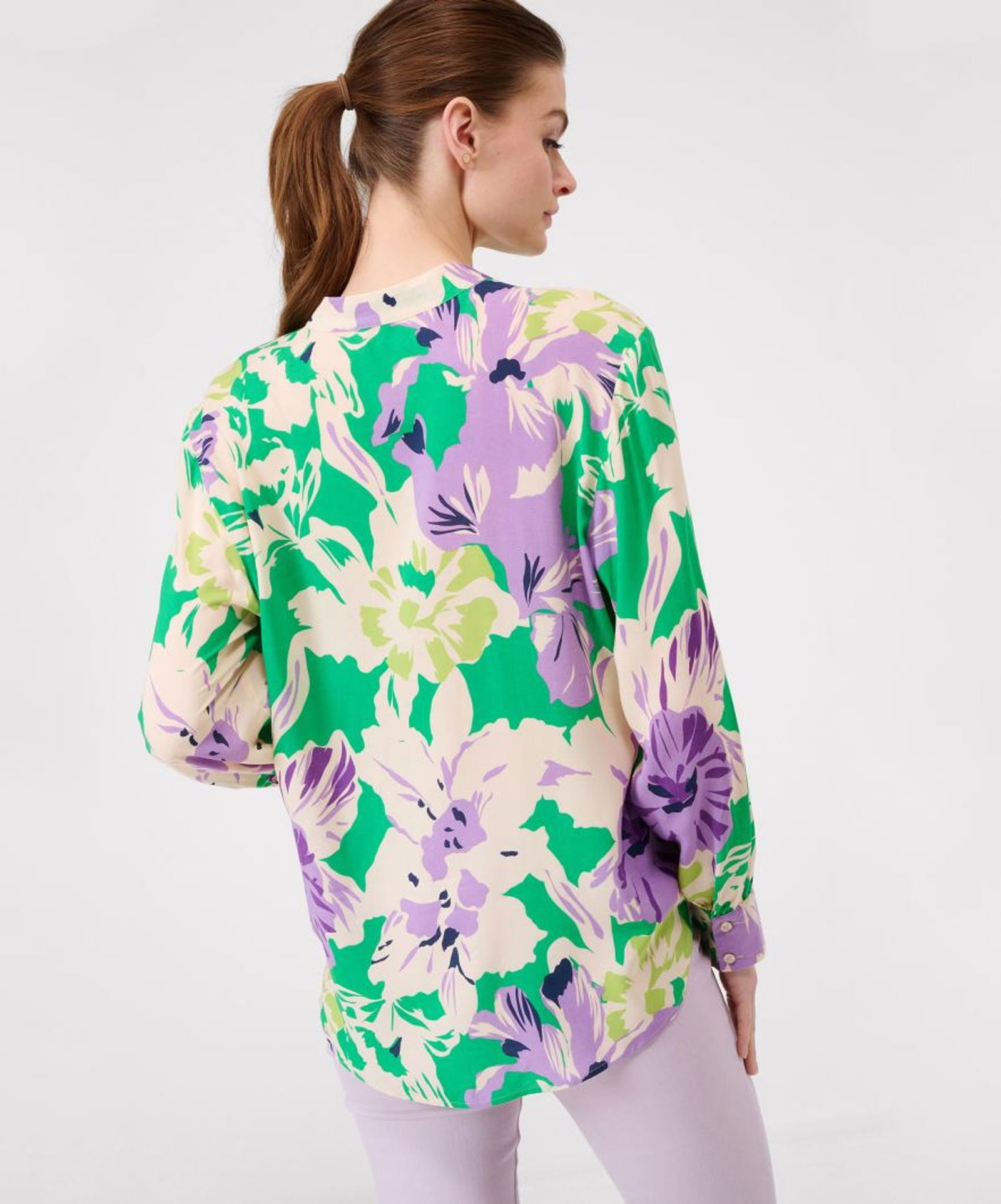 Brax |  Brax Druckbluse  | 36 | apple green