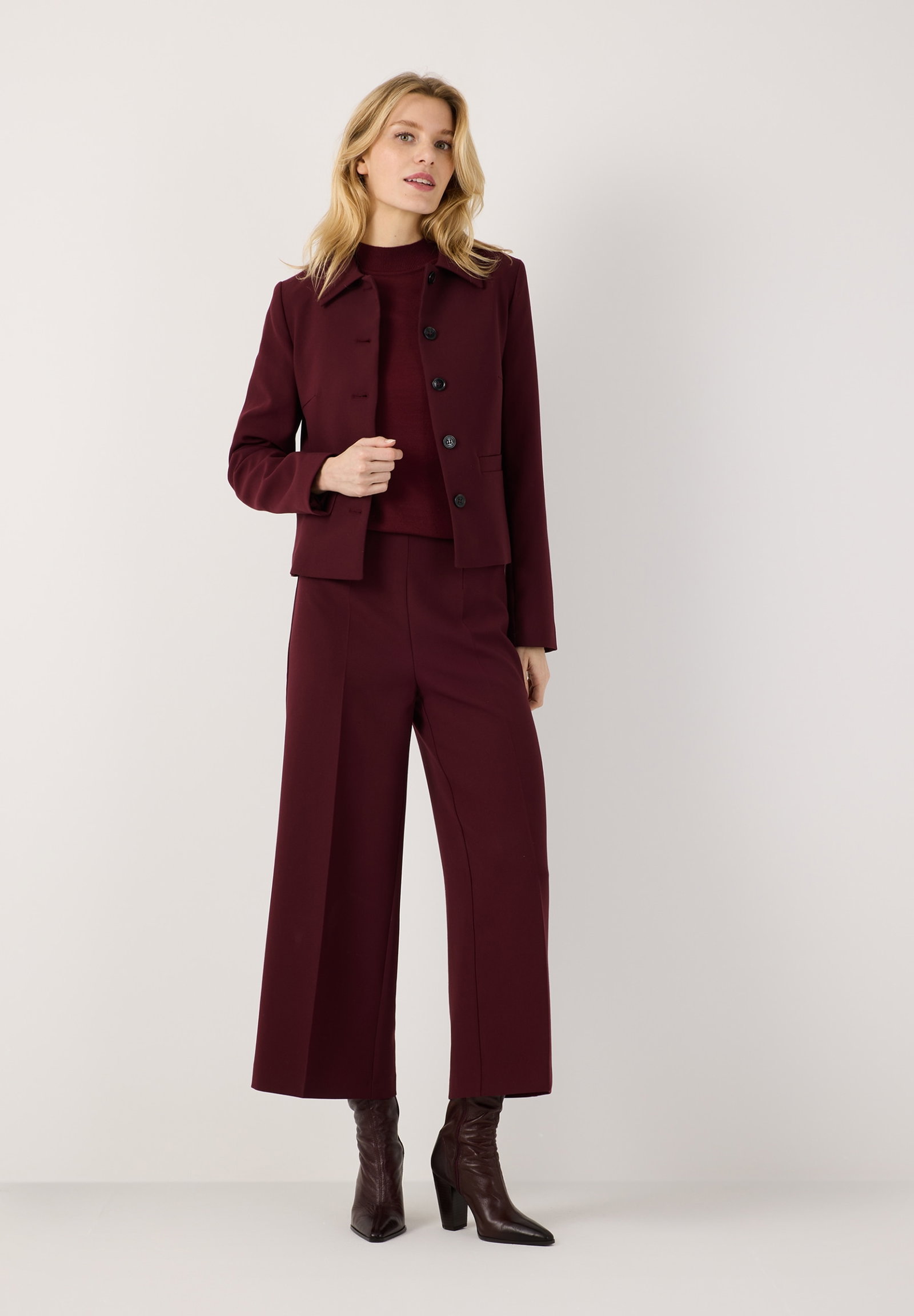 Technical Double Jacket, pomegranate red #4