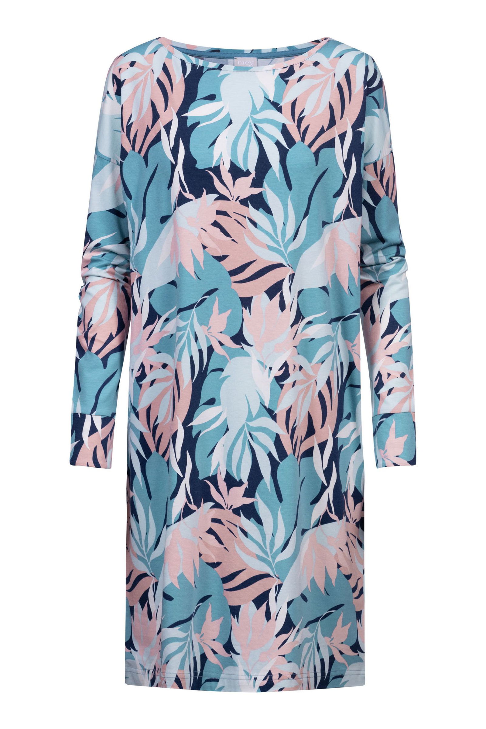 caaf7fef939b838c63c25a55f7600a06 Mey | sleepshirt long sleeve | XS | frost blue