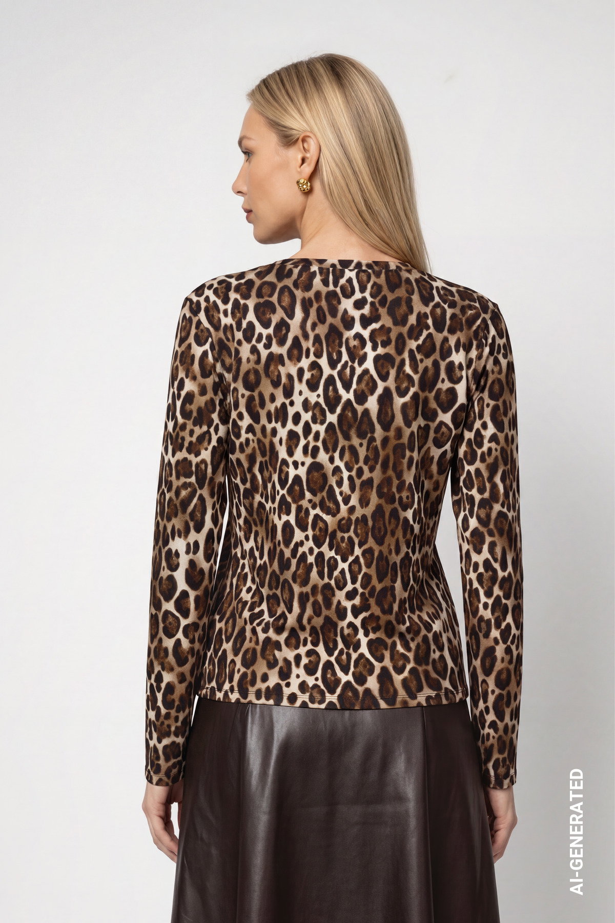 Pullover, hazel gemustert #4