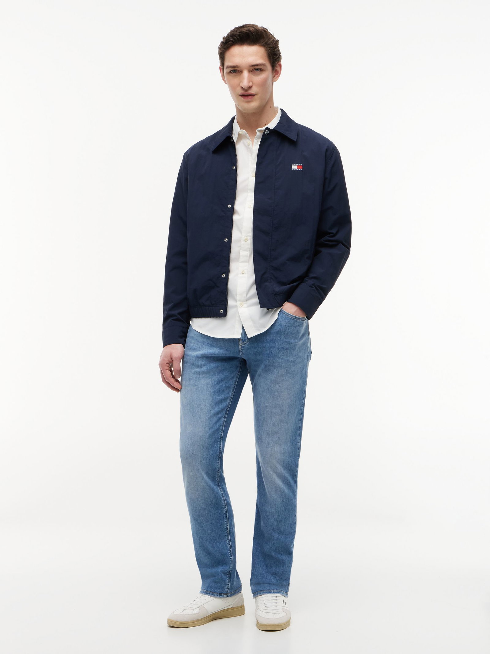 Tommy Jeans |  Tommy Jeans Hemd Regular Fit  | XXL | classic white