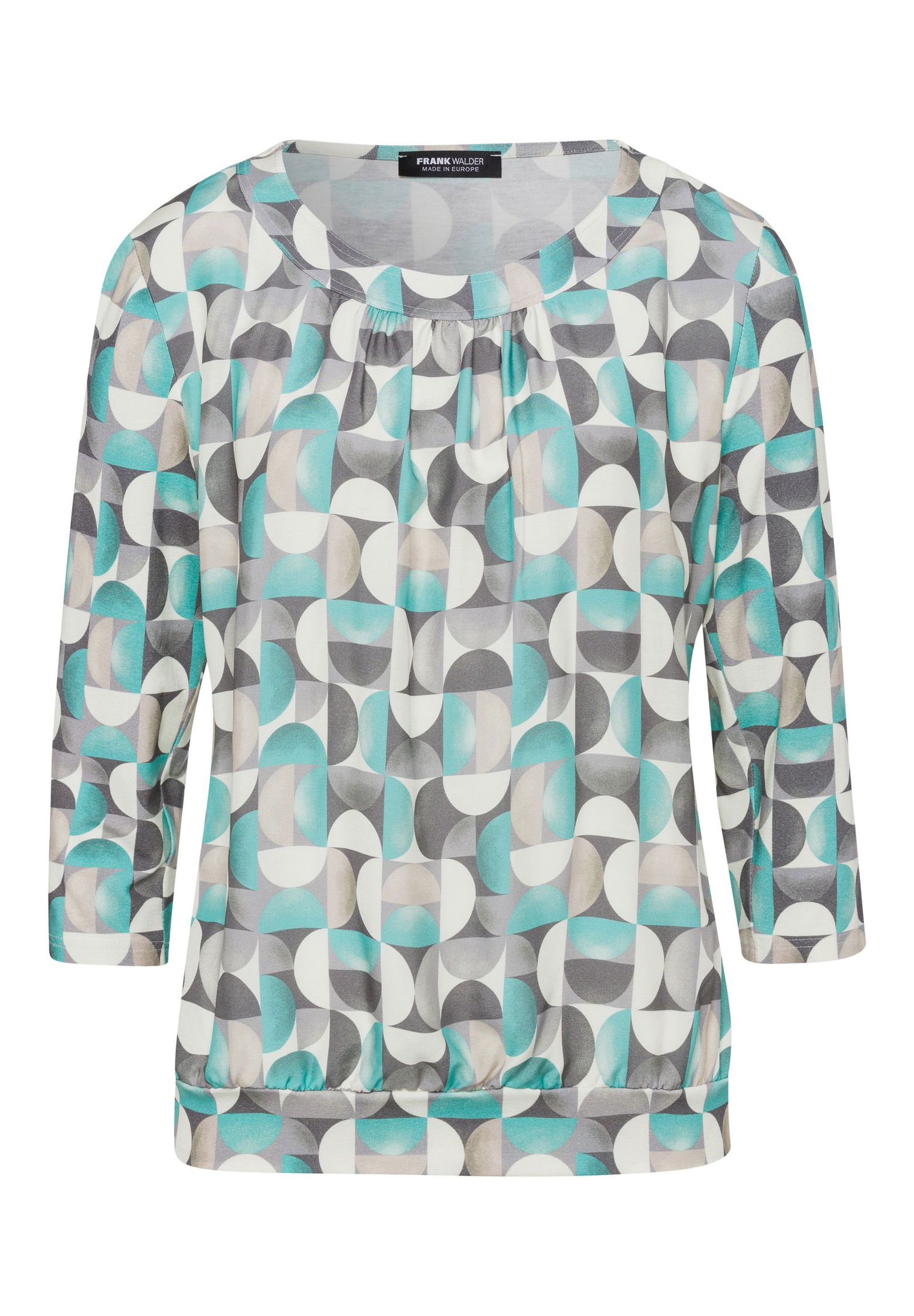 Blusenshirt FRESH MINTS mit modernem Print