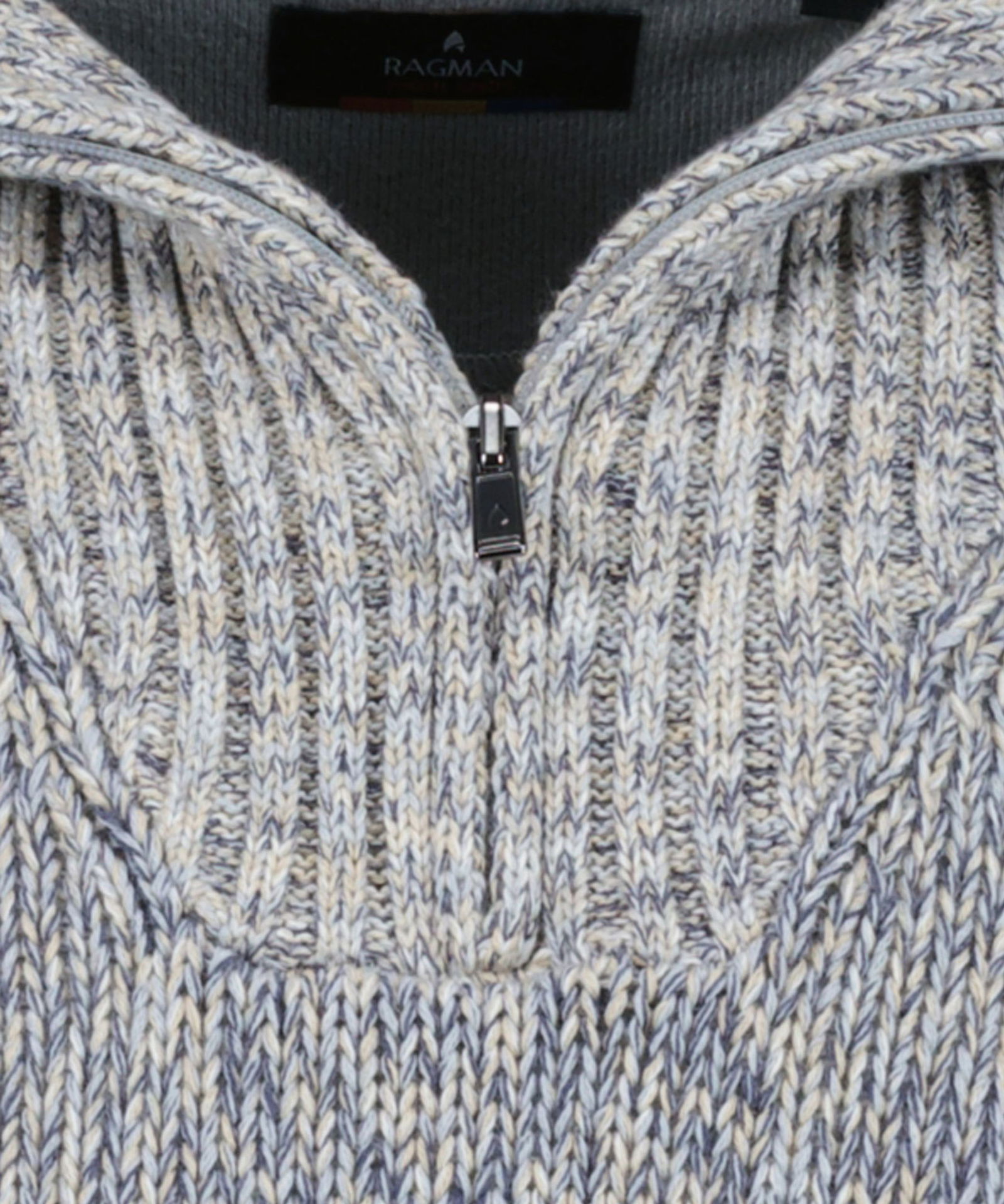RAGMAN | RAGMAN Pullover | 3XL | grün-meliert