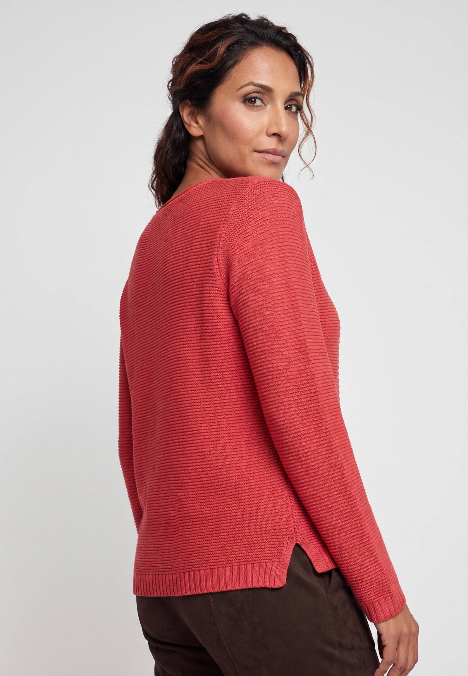 Pullover Long Sleeves, Sienna Red #2