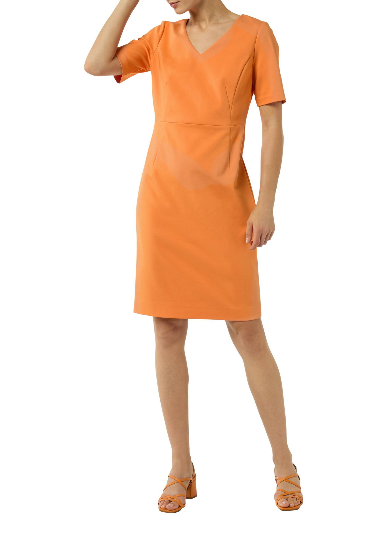 Comma Freizeitkleid | orange | 46 | 2148281-2236-46