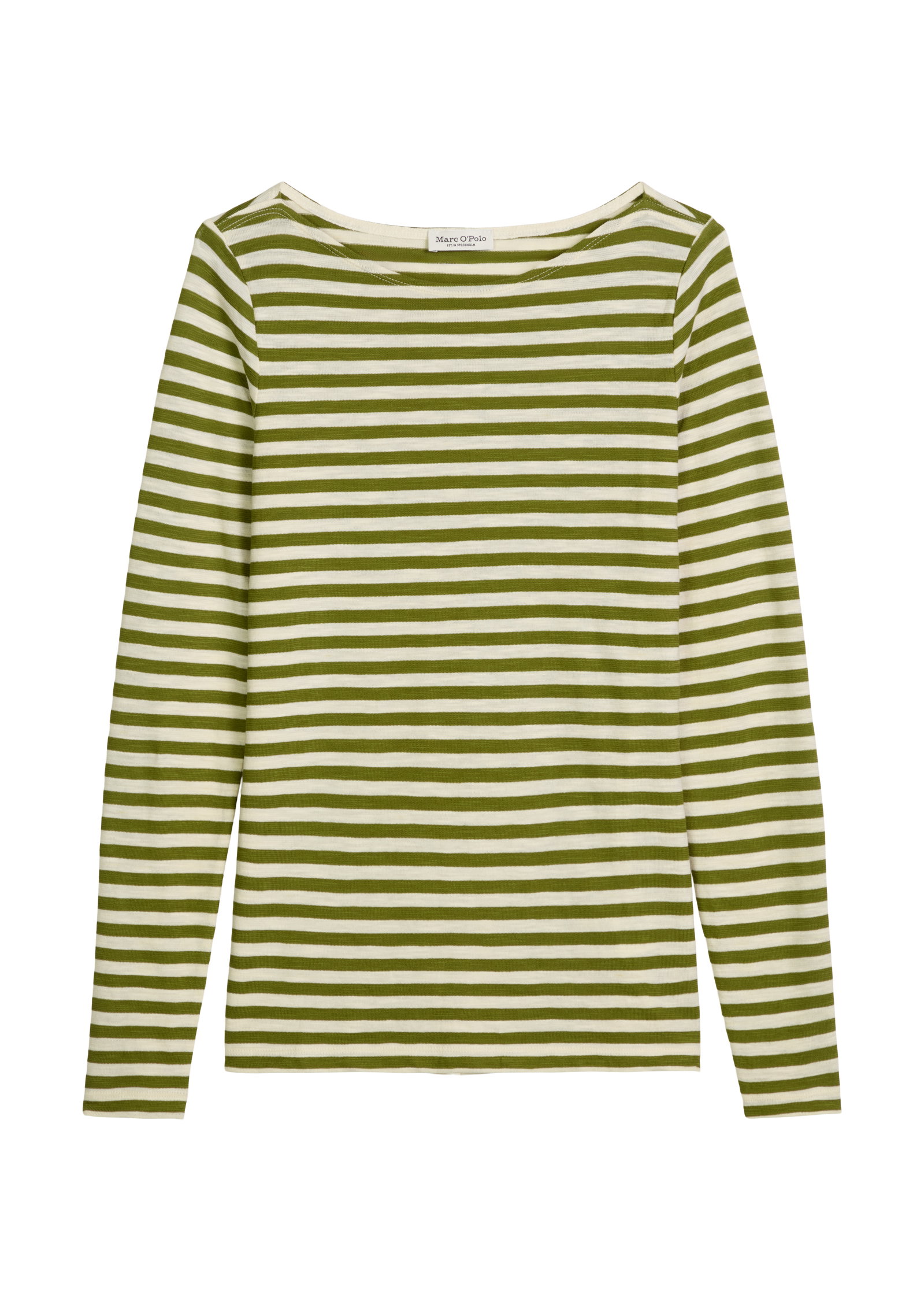 Marc O’Polo gestreiftes Longsleeve aus Bio-Baumwolle #1
