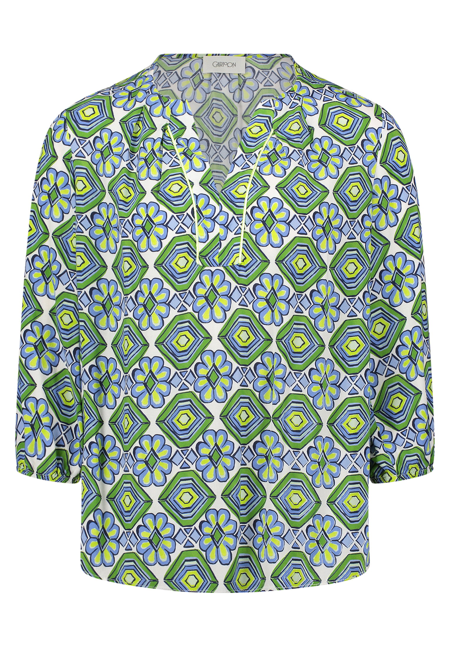 Cartoon Druckbluse #1