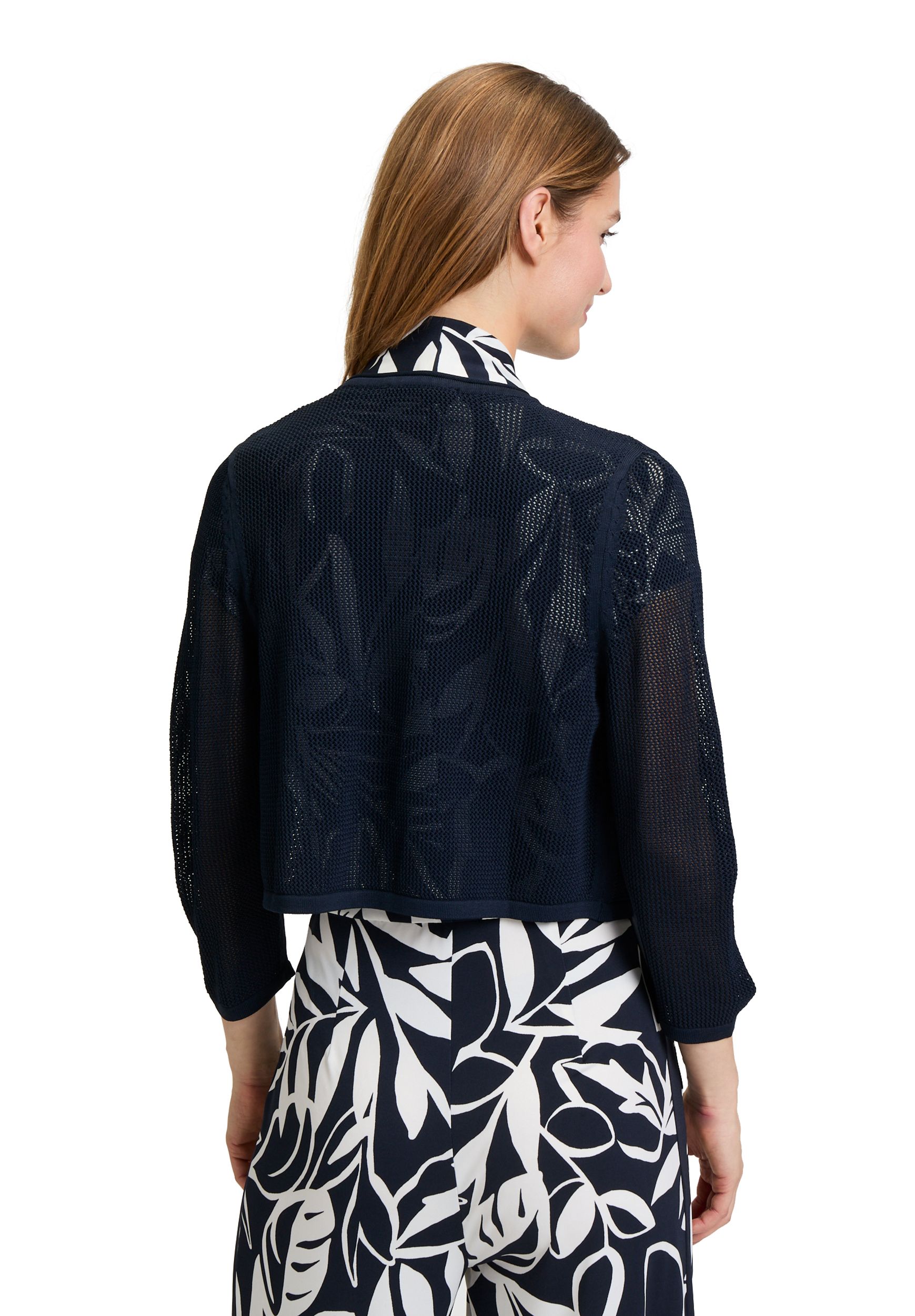 Betty Barclay |  Betty Barclay Strickjacke | Cardigan  | 38 | dunkelblau