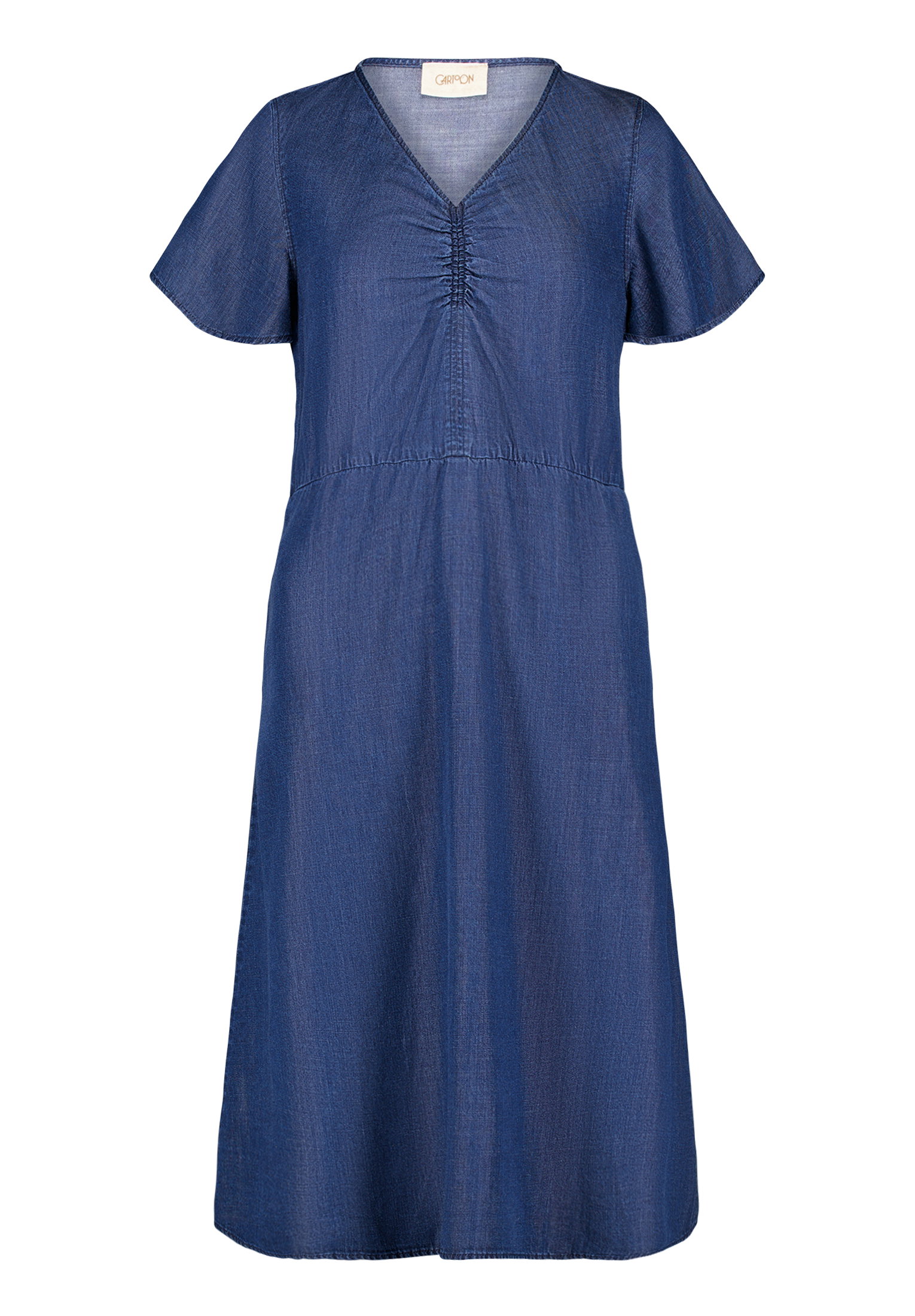 Kleid Kurz 1/2 Arm, Dark Blue Denim #1