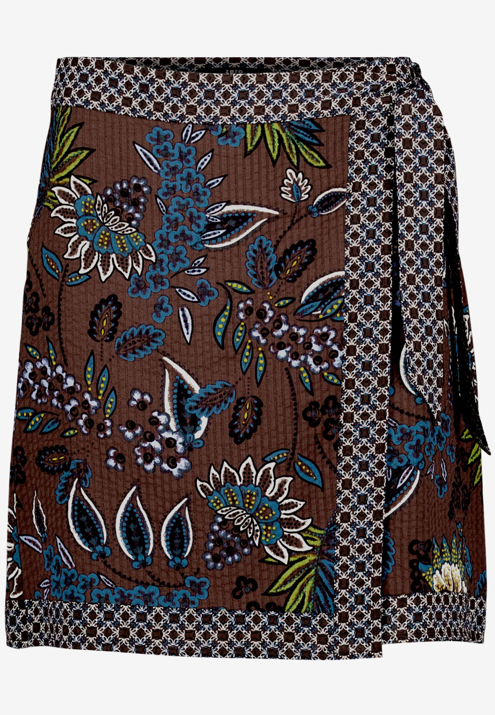 Rock Kurz Casual, Brown/Petrol #1