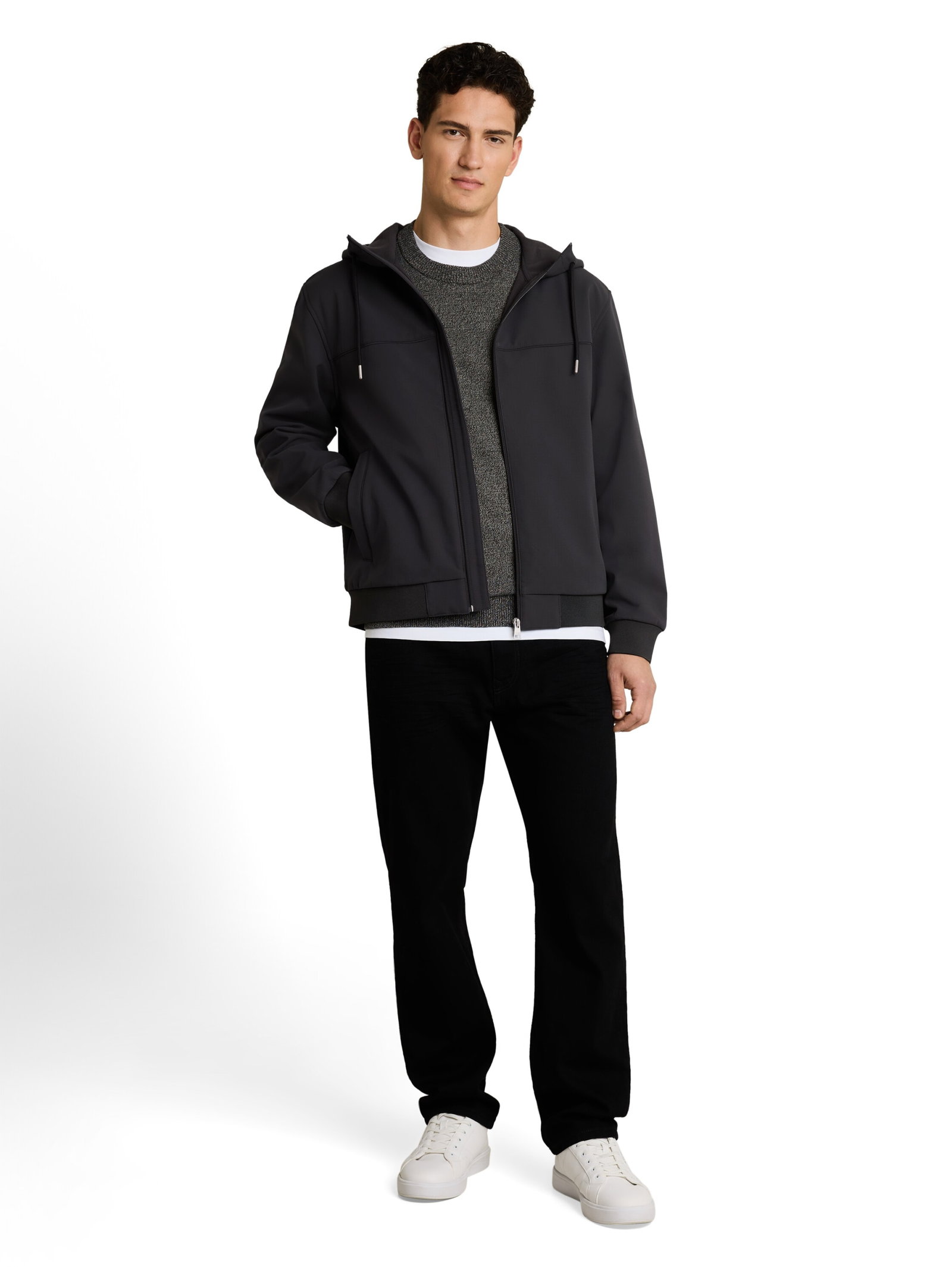 softshell jacket, Coal Mine Grey #3