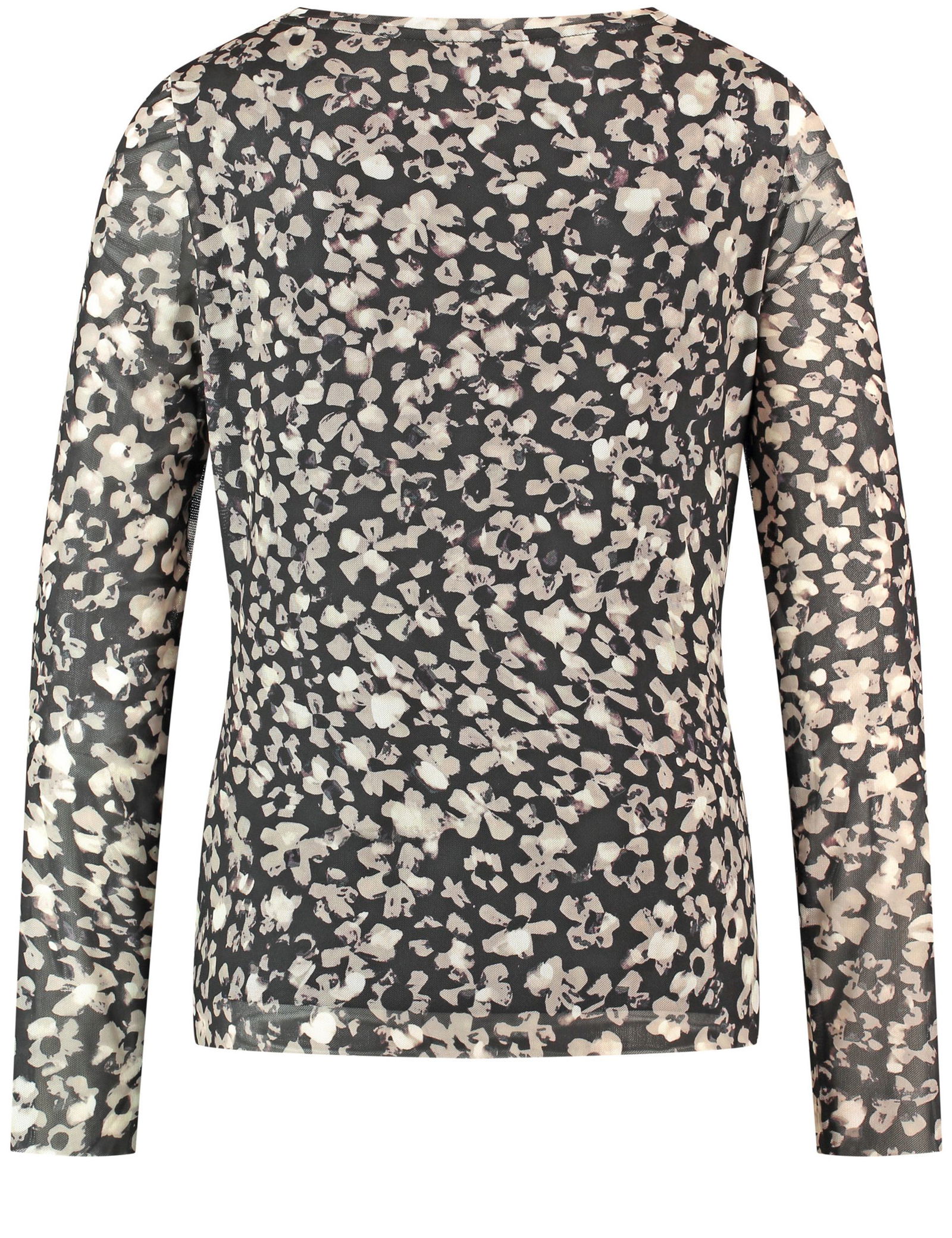 Langarmshirt aus Mesh