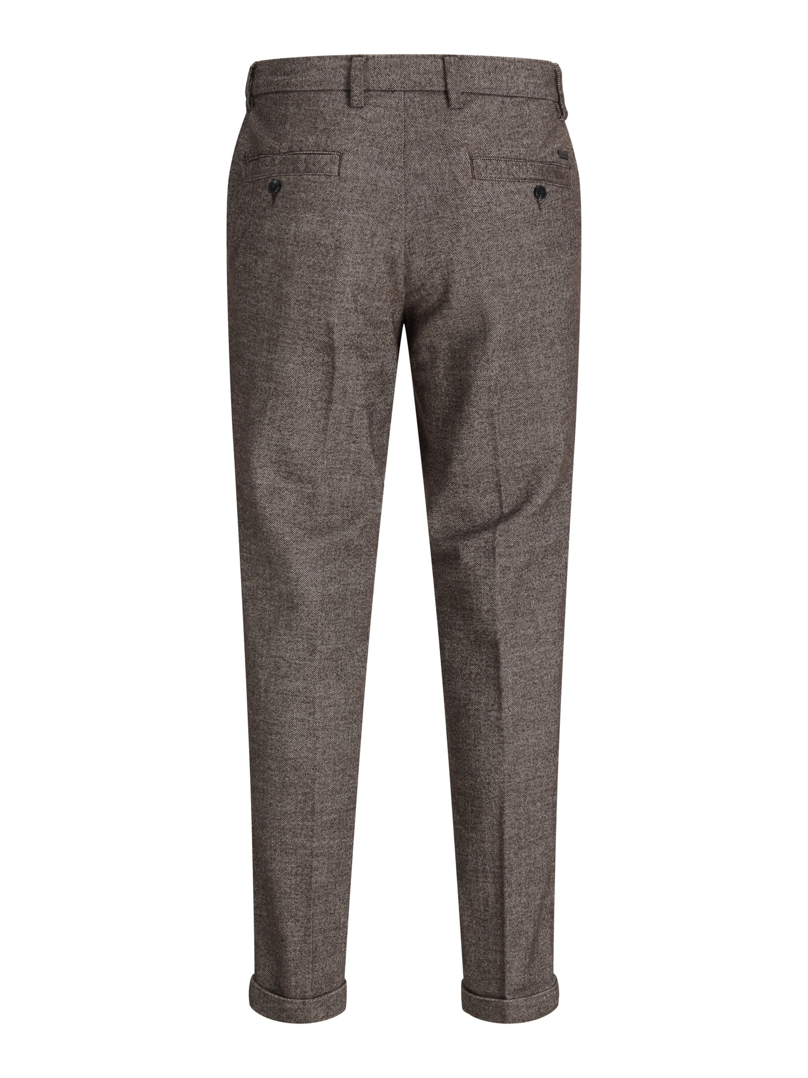 JPSTOLLIE BLAKE WINTER CHINO SN, Cocoa/HERRINGBONE #1