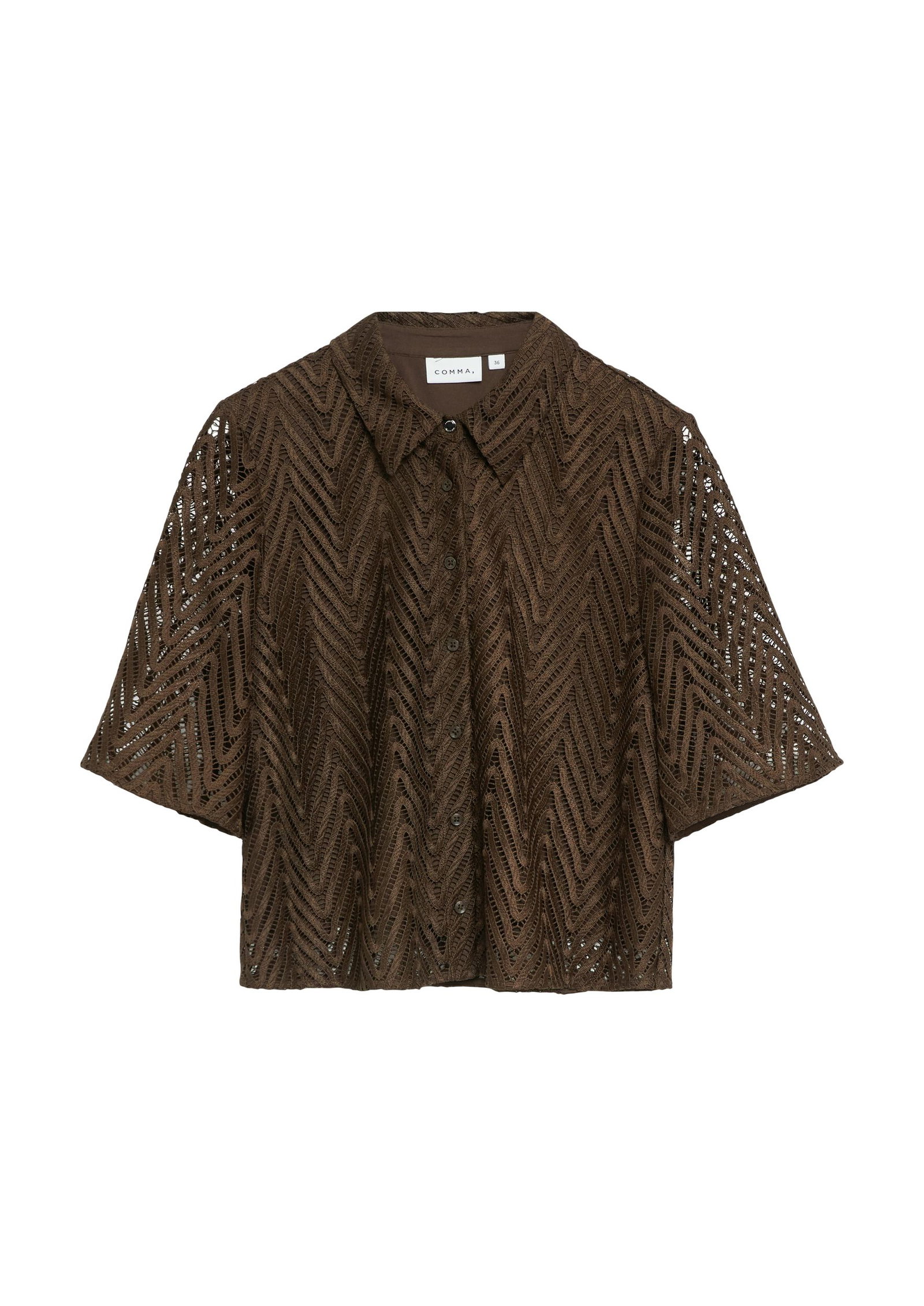 Comma |  Comma Druckbluse  | 36