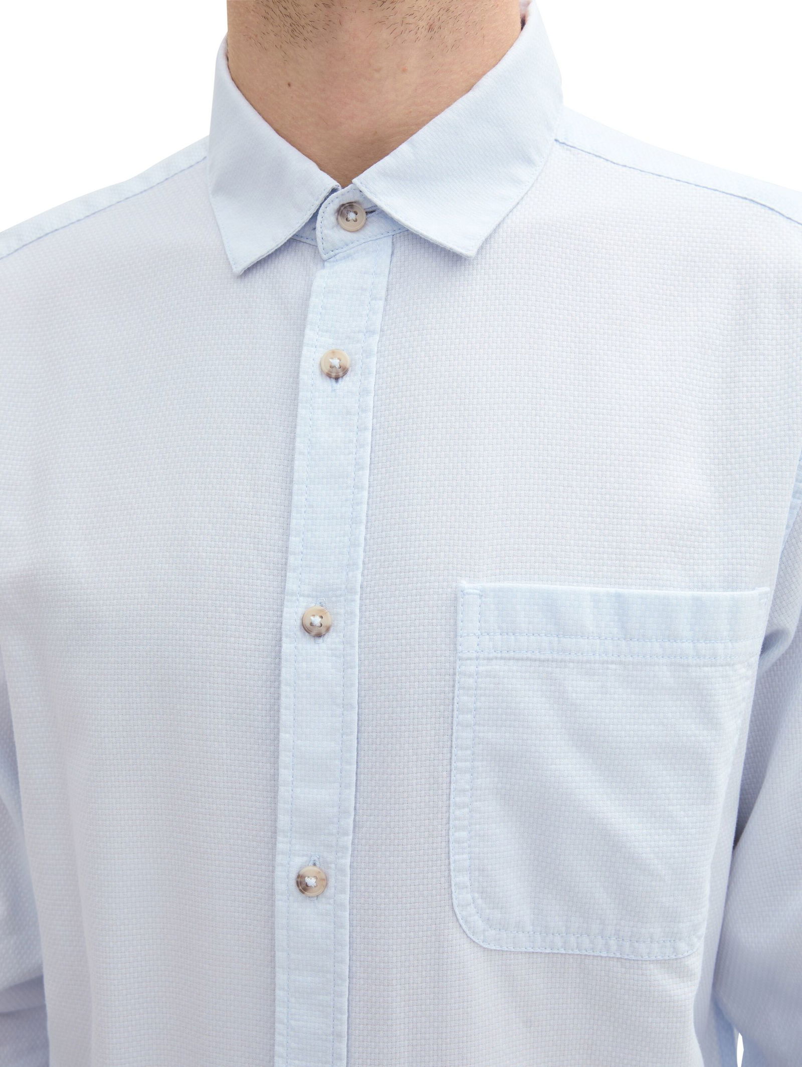  | structured shirt, dusty mint small structure | M | 2888_35972