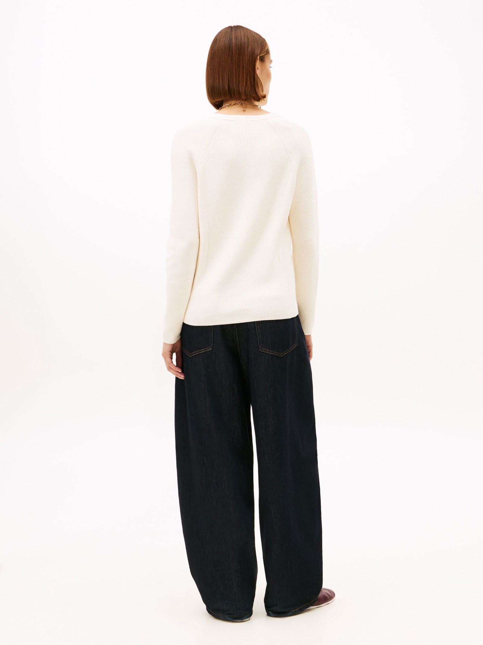 Tommy Hilfiger |  Tommy Hilfiger Pullover  | S | ivory petal