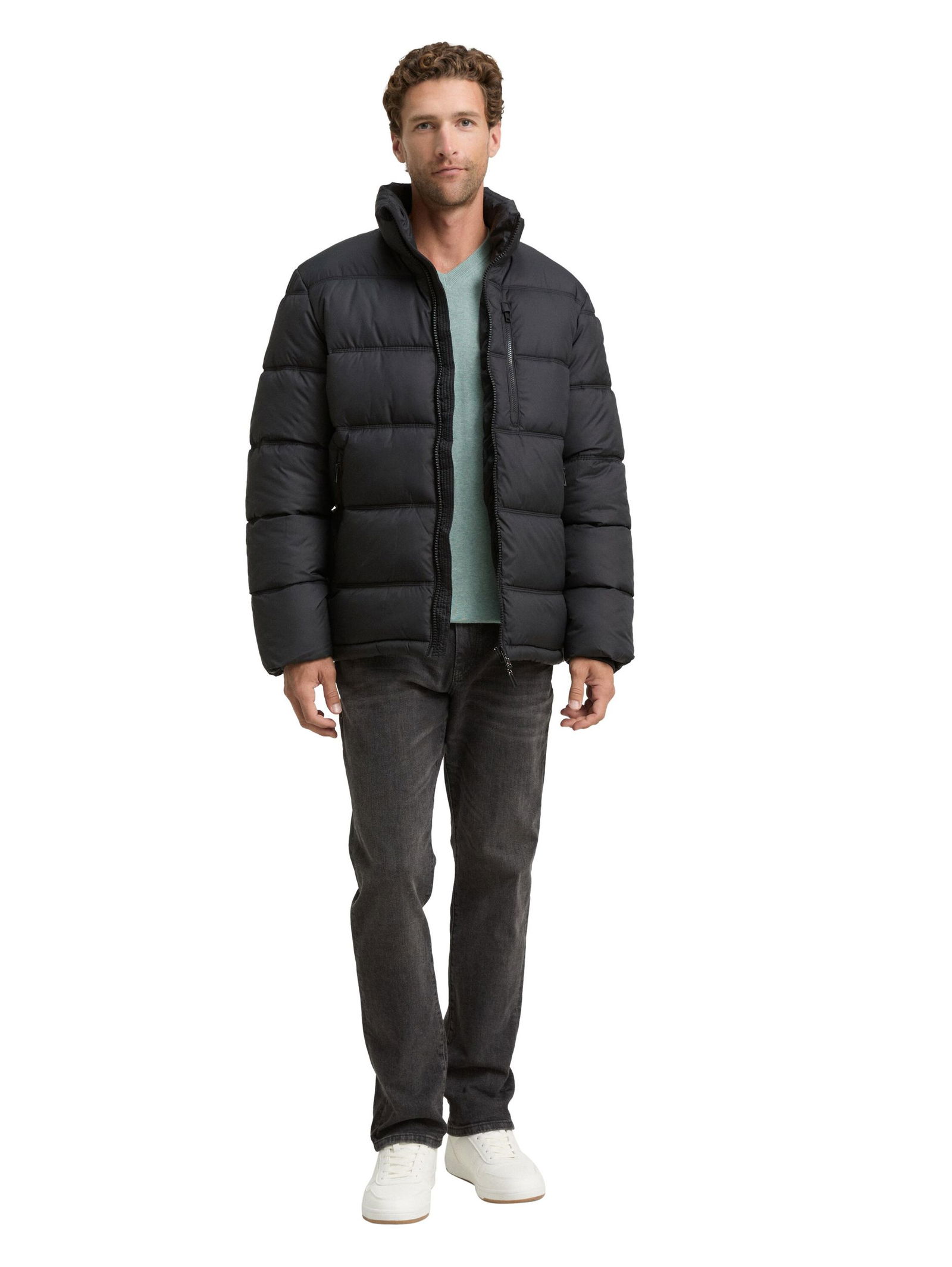 Tom Tailor | Tom Tailor Steppjacke | M | black