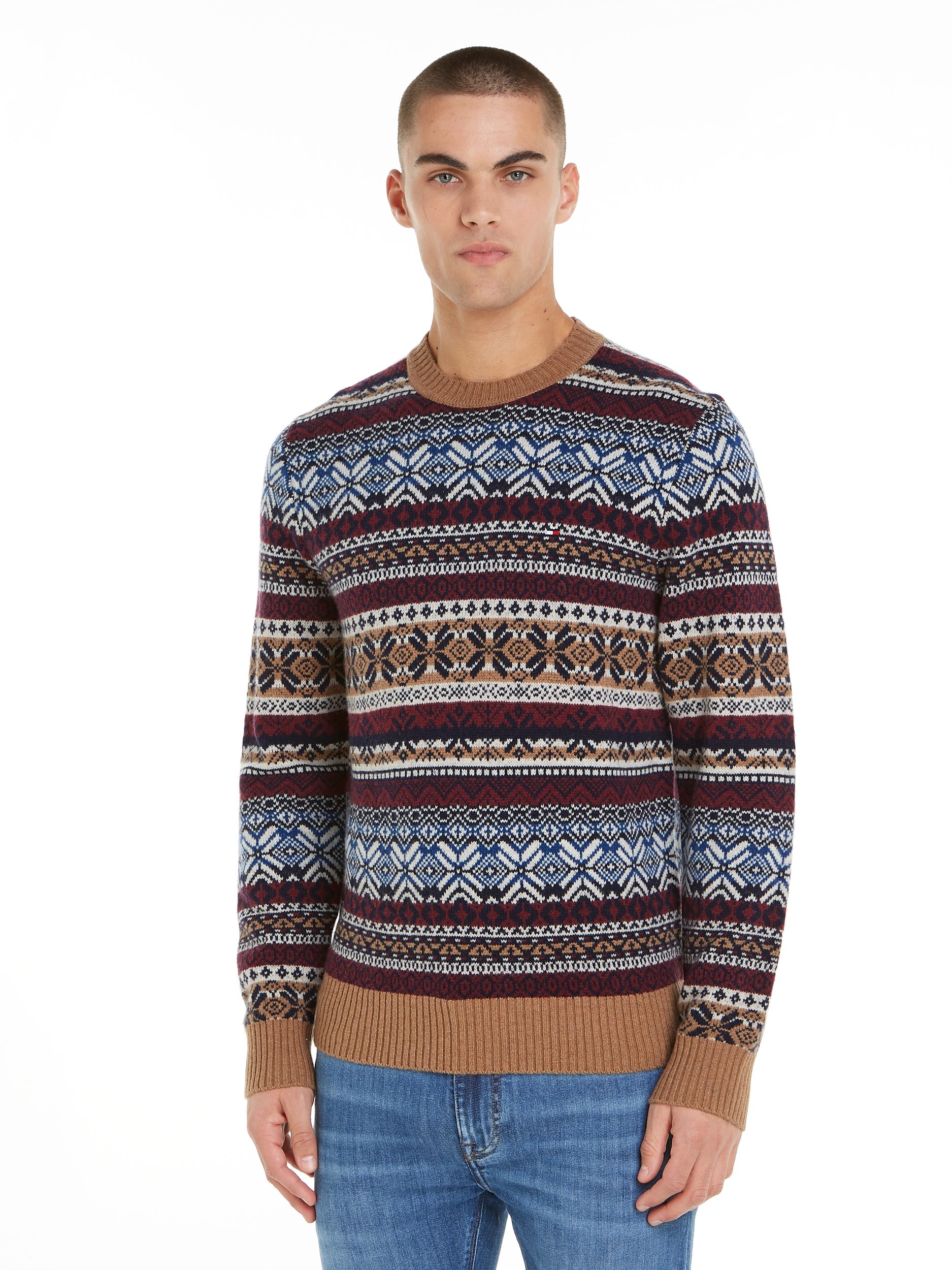 Tommy Hilfiger |  Tommy Hilfiger Pullover  | L | dark tan