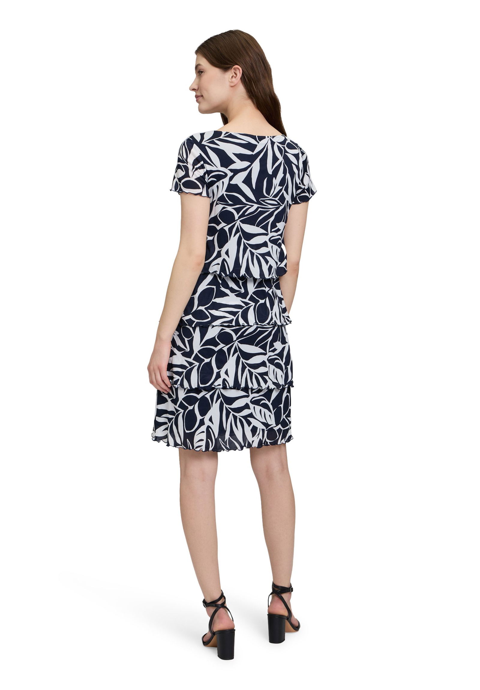 Betty Barclay |  Betty Barclay Freizeitkleid  | 48 | dunkelblau/weiß