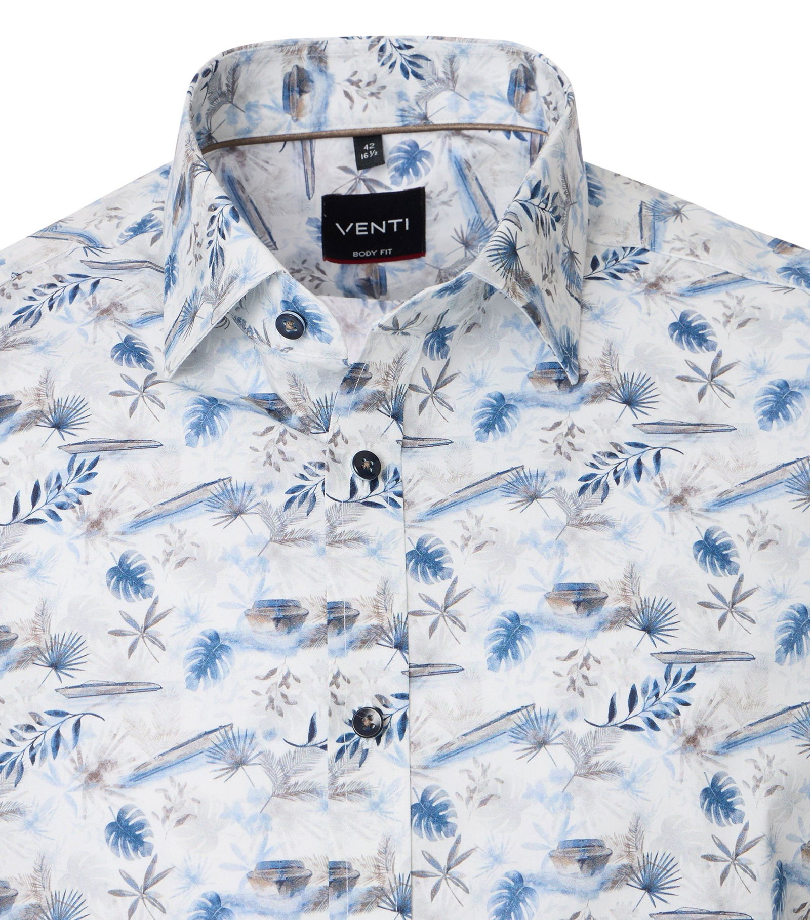 2363b94dd1358e7e6bfdca11c50d9902 VENTI |  VENTI Hemd Modern Fit  | 44 | blau