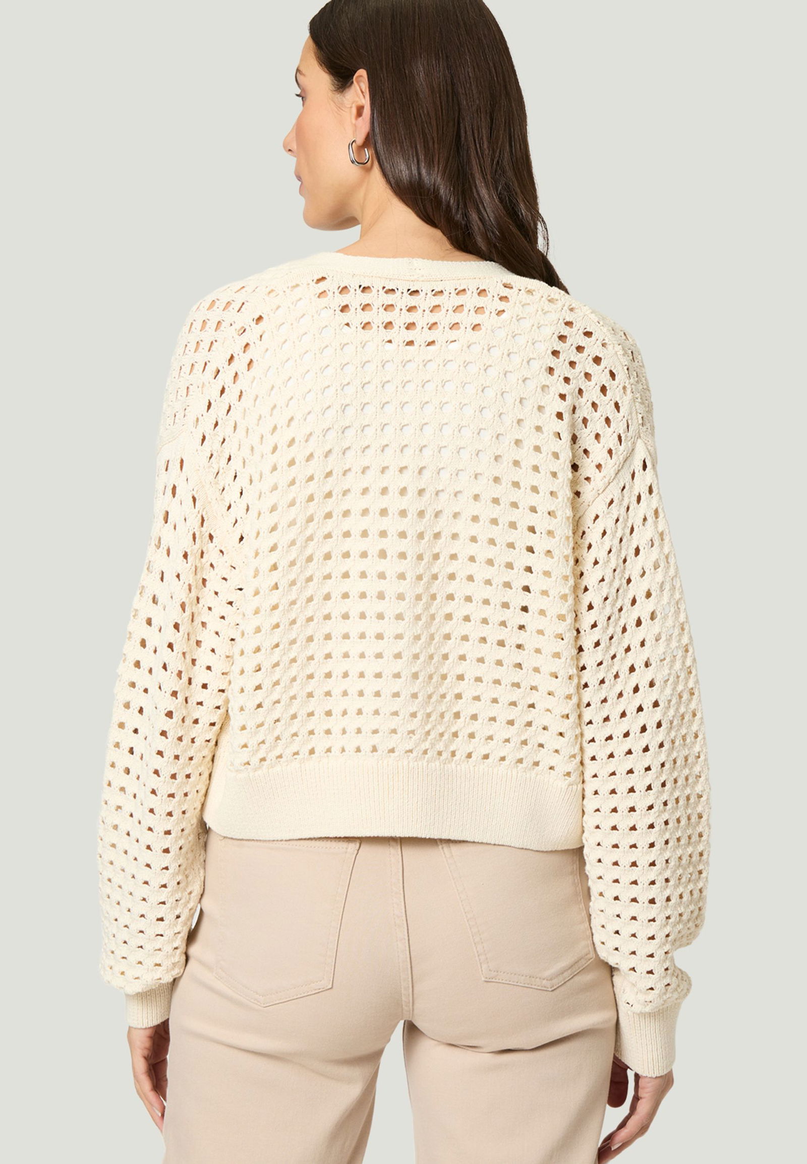 Zero |  Zero Strickjacke | 40 | eggnog