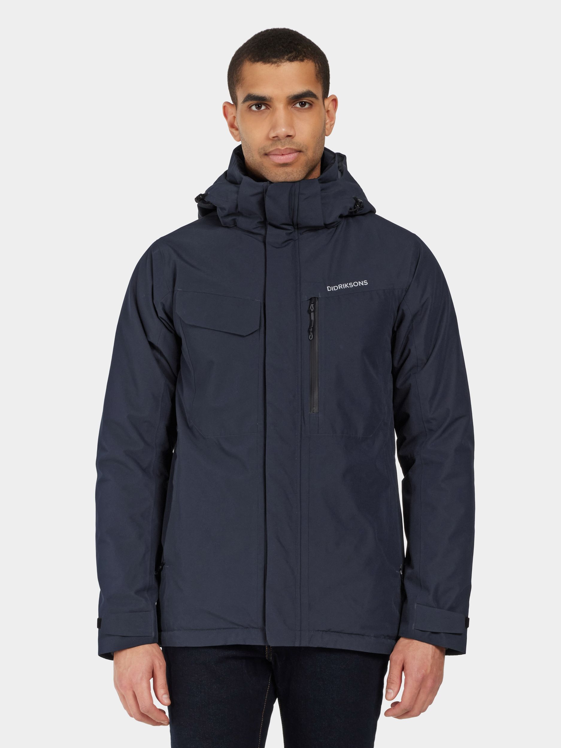 Didriksons |  Didriksons Long Jacke  | L | dark night blue