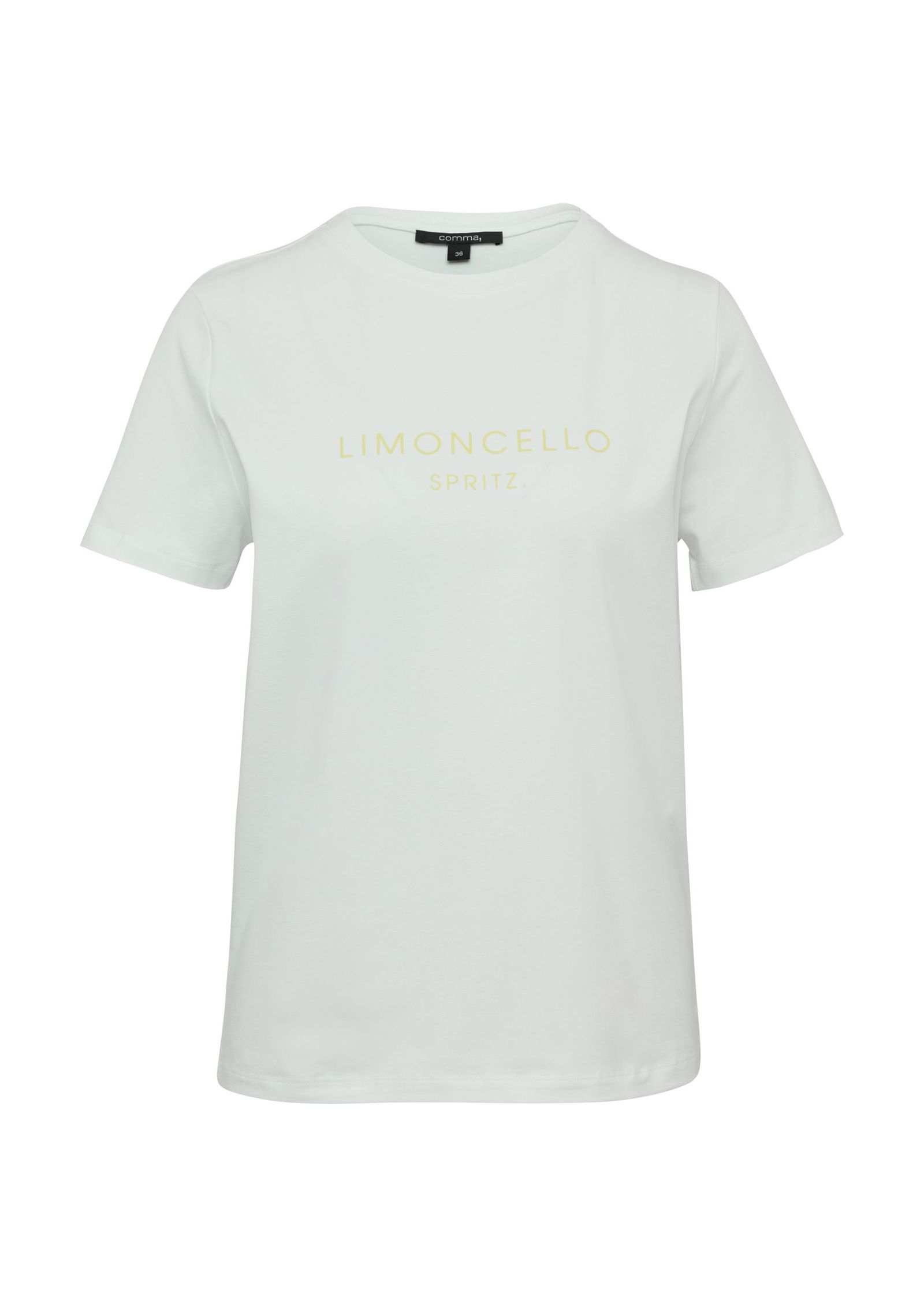 ae7c8d0851d12e1ed1e7b660b58fdf9e Comma | T-Shirt | 38 | weiß