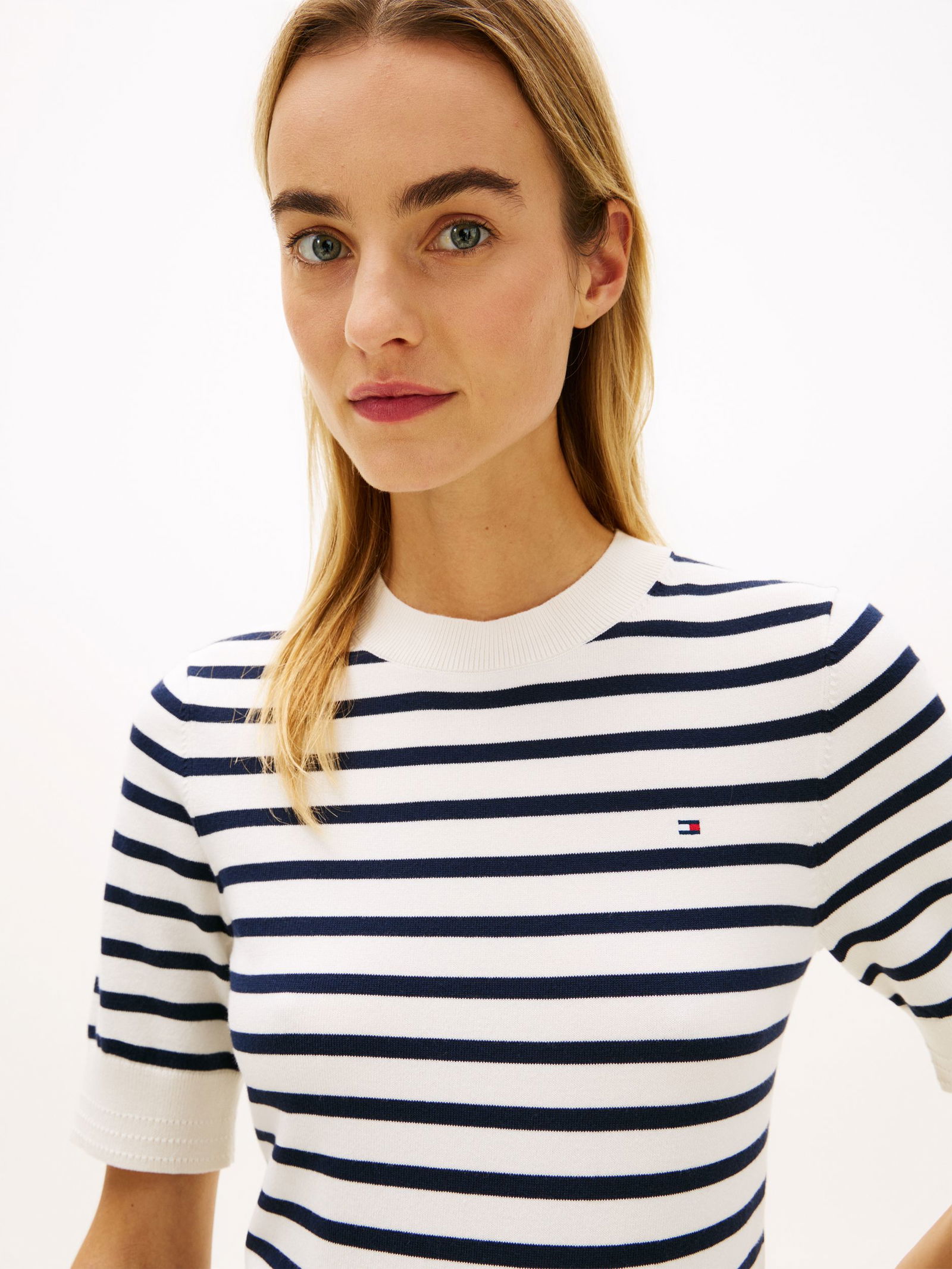 Tommy Hilfiger |  Tommy Hilfiger Shirt  | XL | reg stp ancient white/ terra red