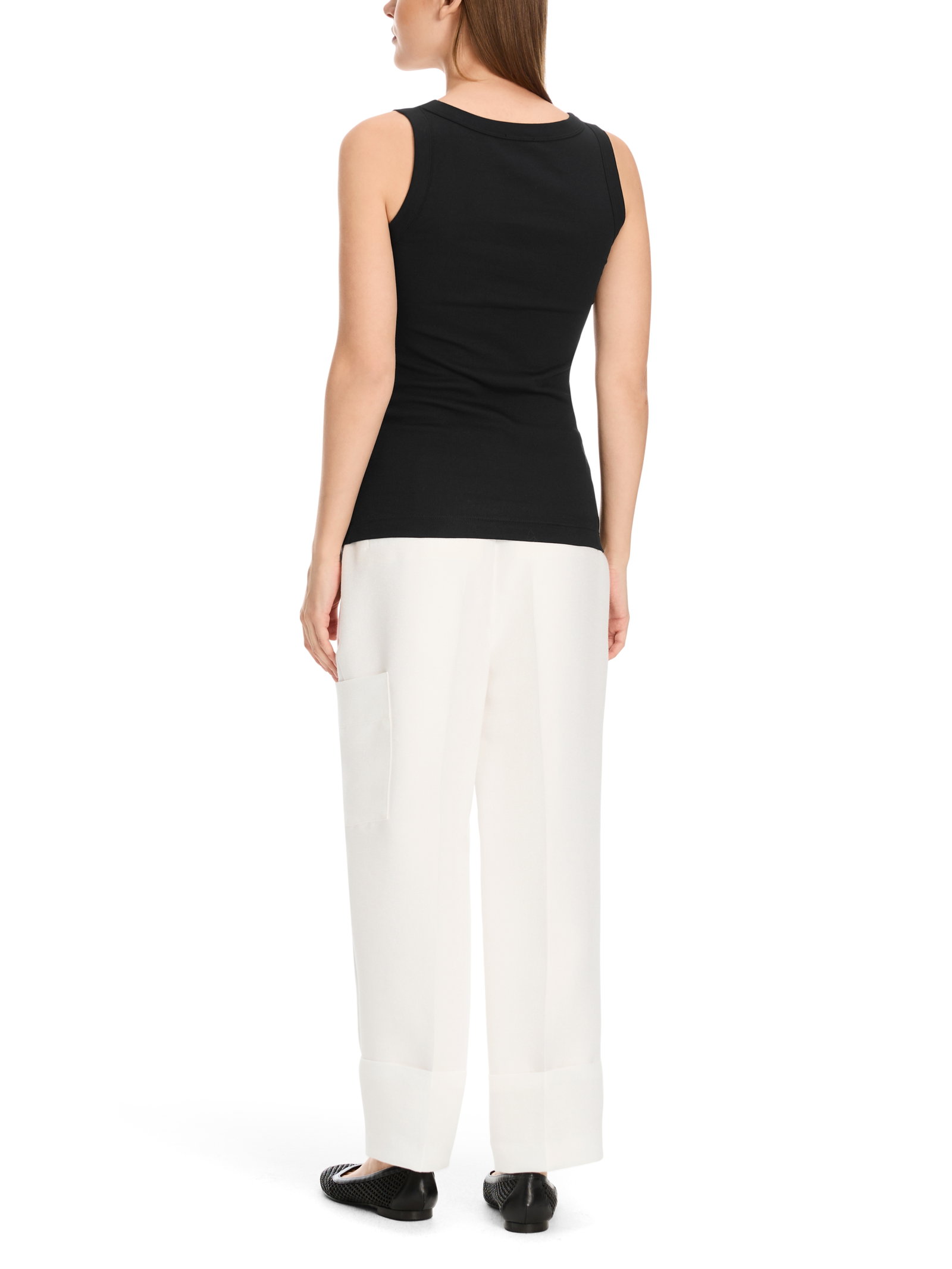 Marc Cain Tanktop aus Feinripp #3