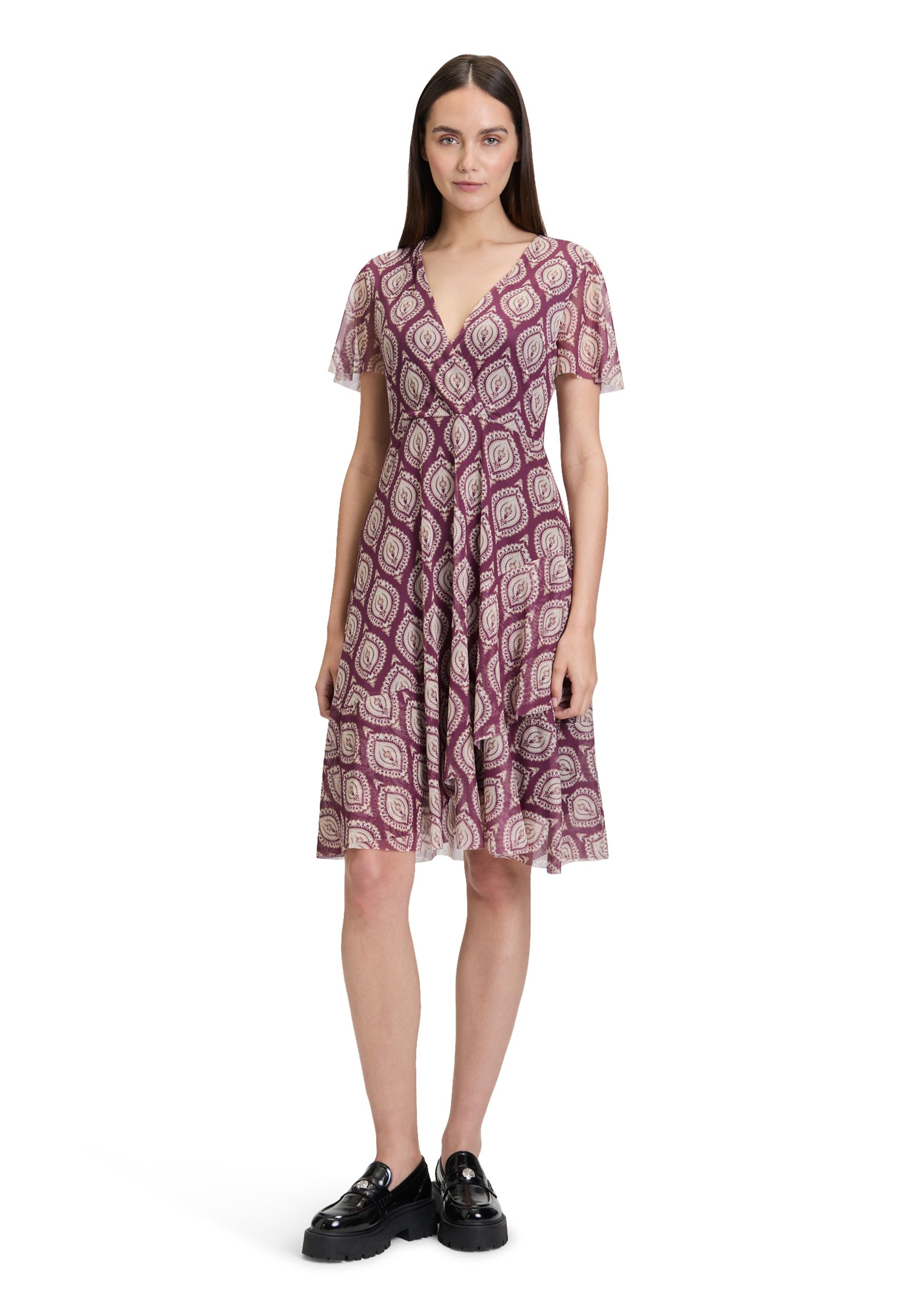 Cartoon |  Cartoon Freizeitkleid  | 40 | purple/black