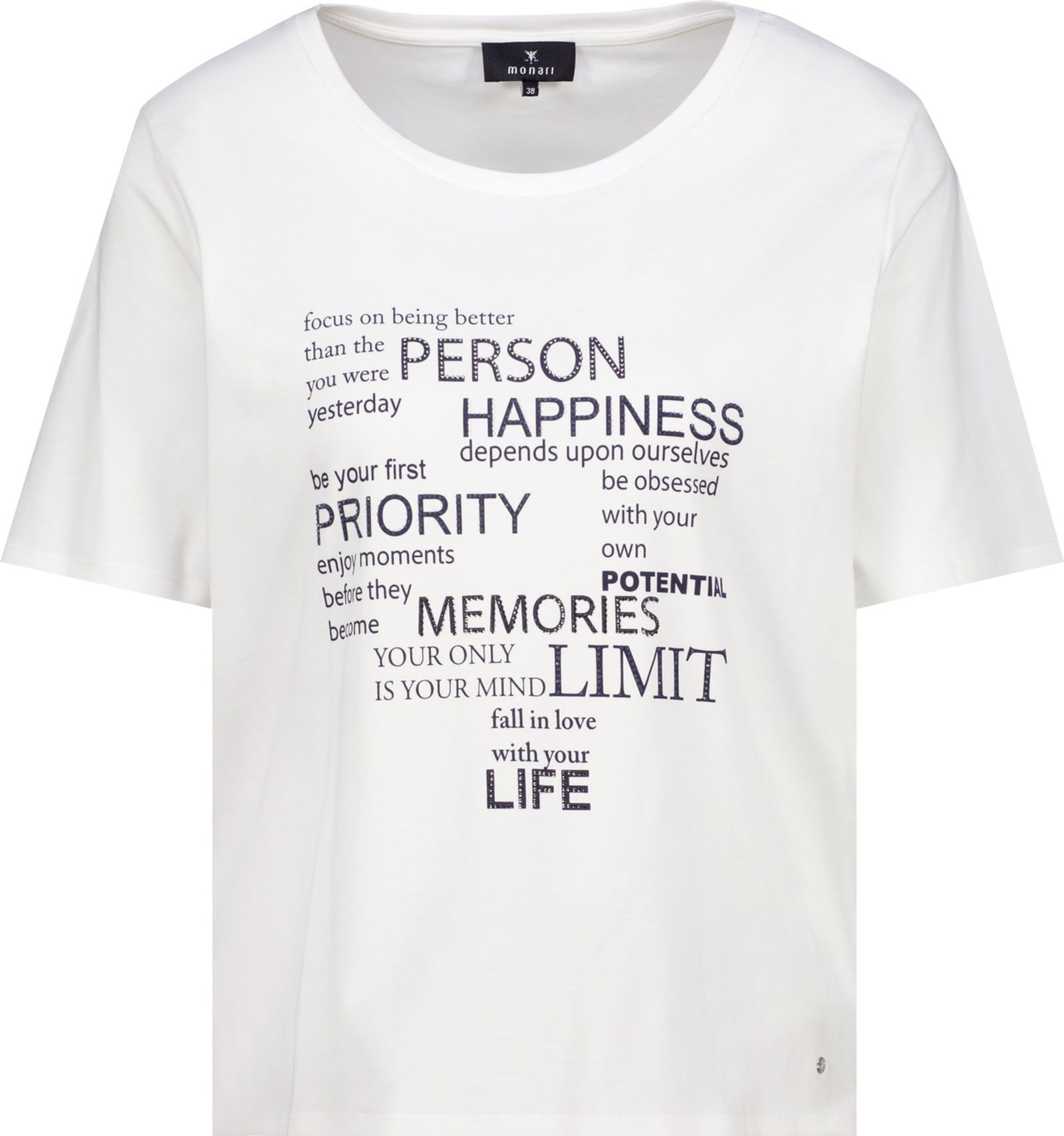 Monari |  T-Shirt, marine | 44