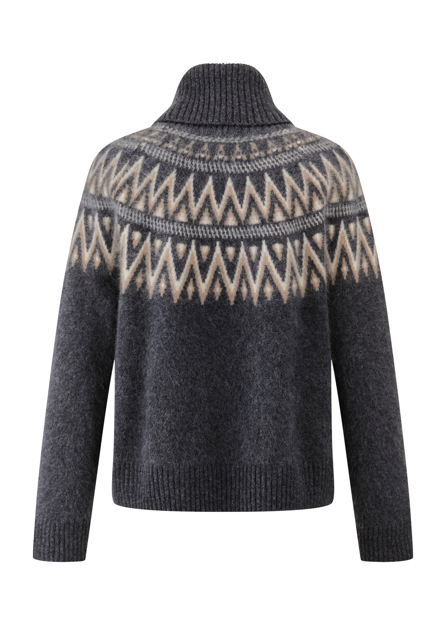 Pullover, coal patterned #2