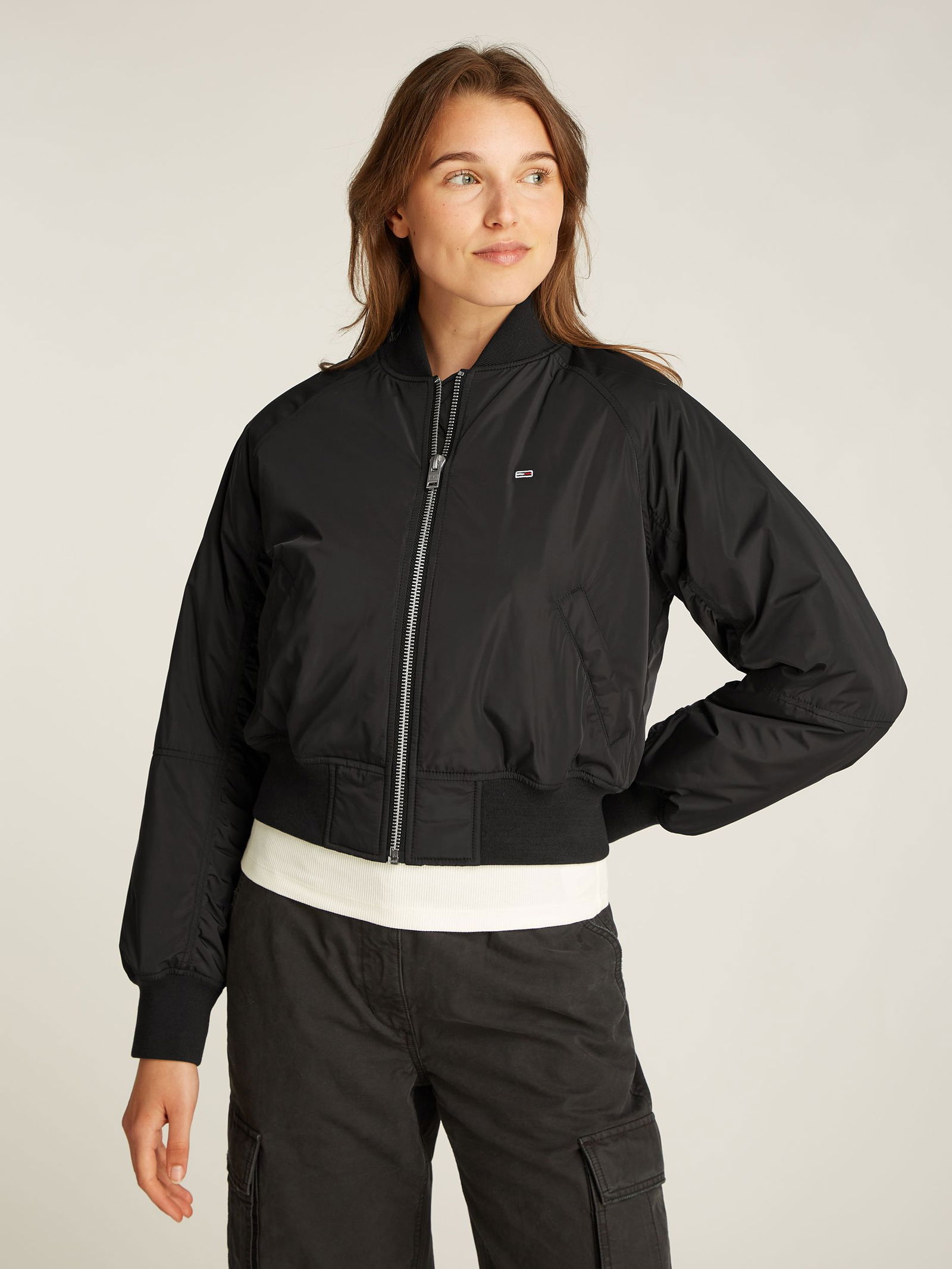  | TJW ESSENTIAL BOMBER JACKET EXT | M | black