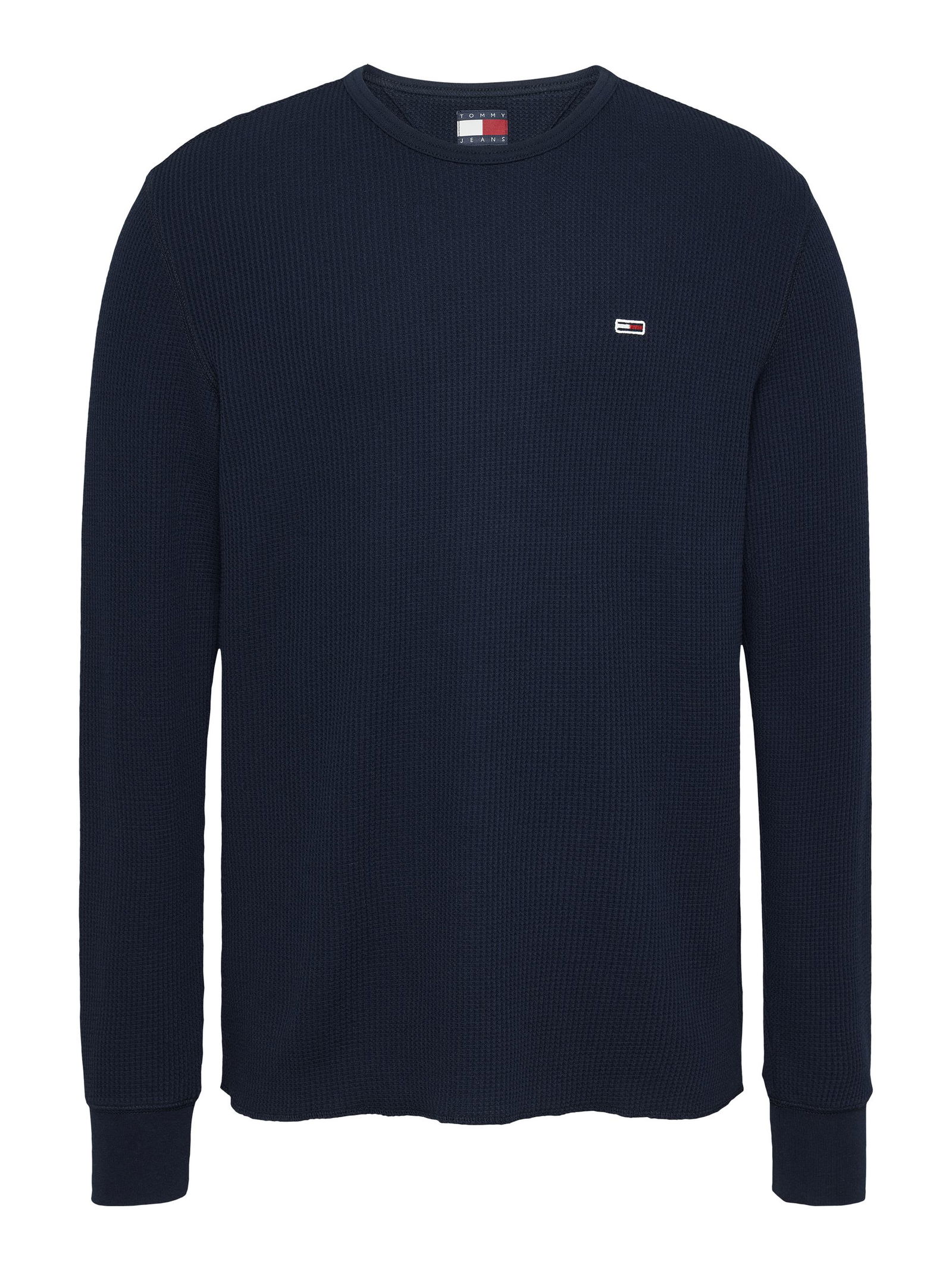  |  TJM SLIM WAFFLE L/S TEE EXT | XXL | dark night navy