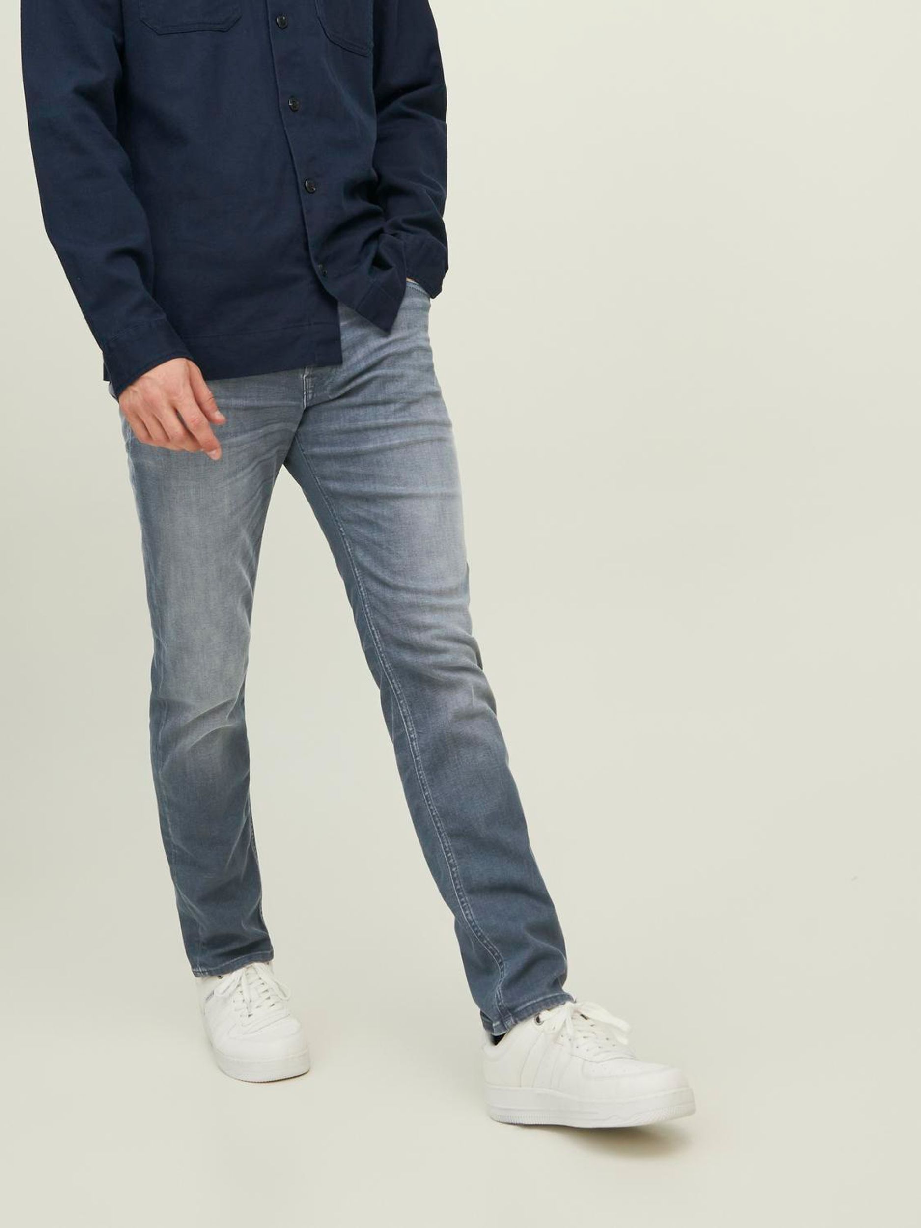 Jack&Jones |  Jack&Jones Straight Leg Jeans  | 34/32 | grey denim