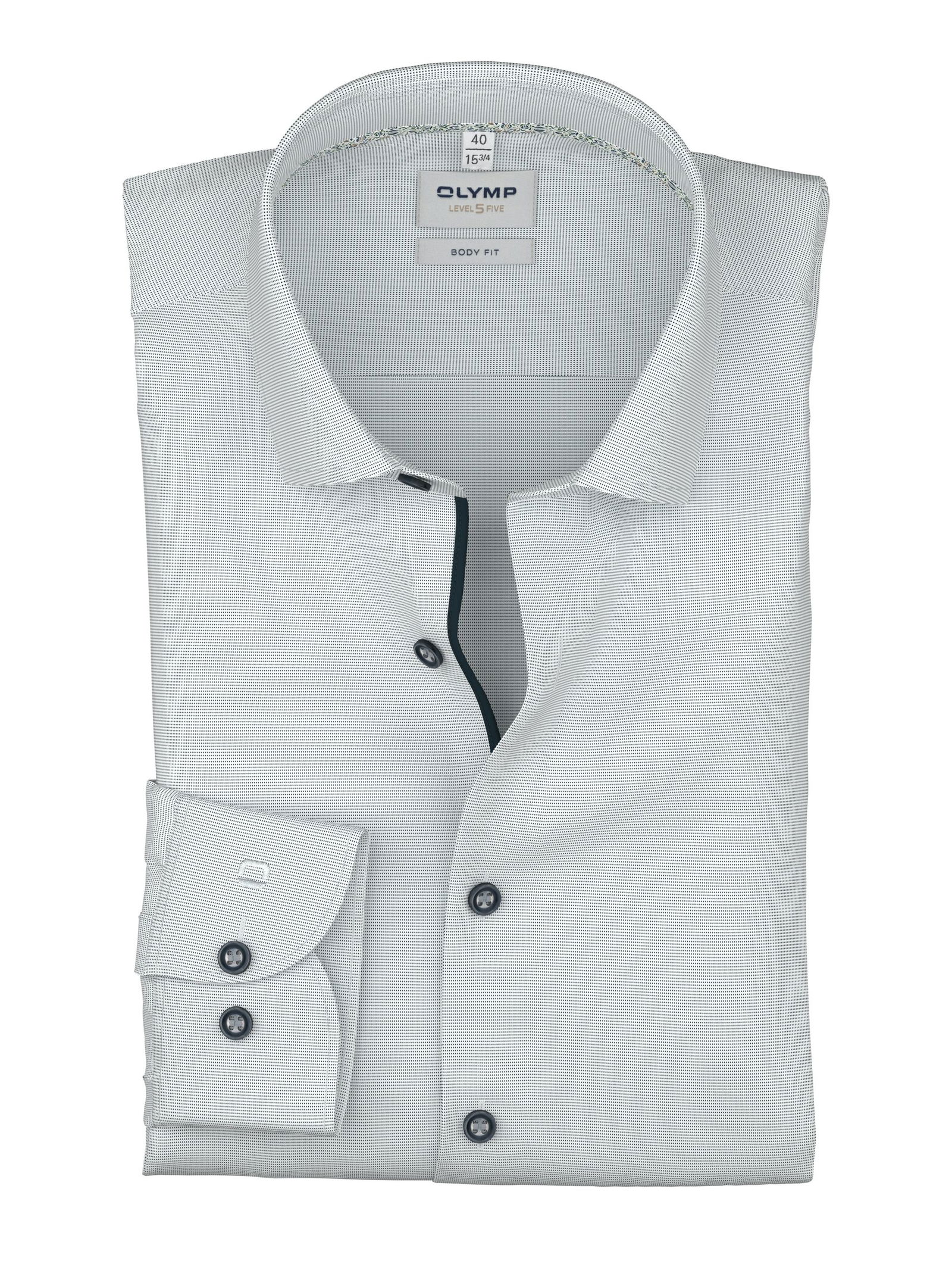 Olymp |  Olymp Hemd Slim Fit  | 44 | marine