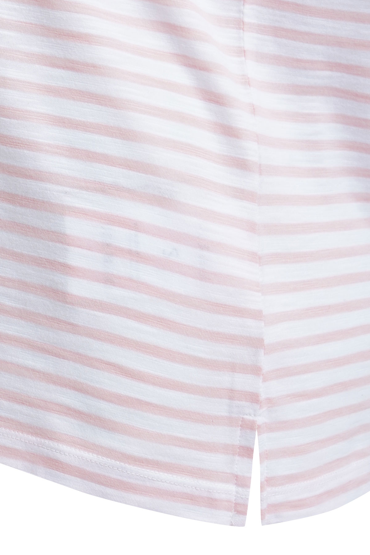 Oversize Vneck T-shirt Striped #3