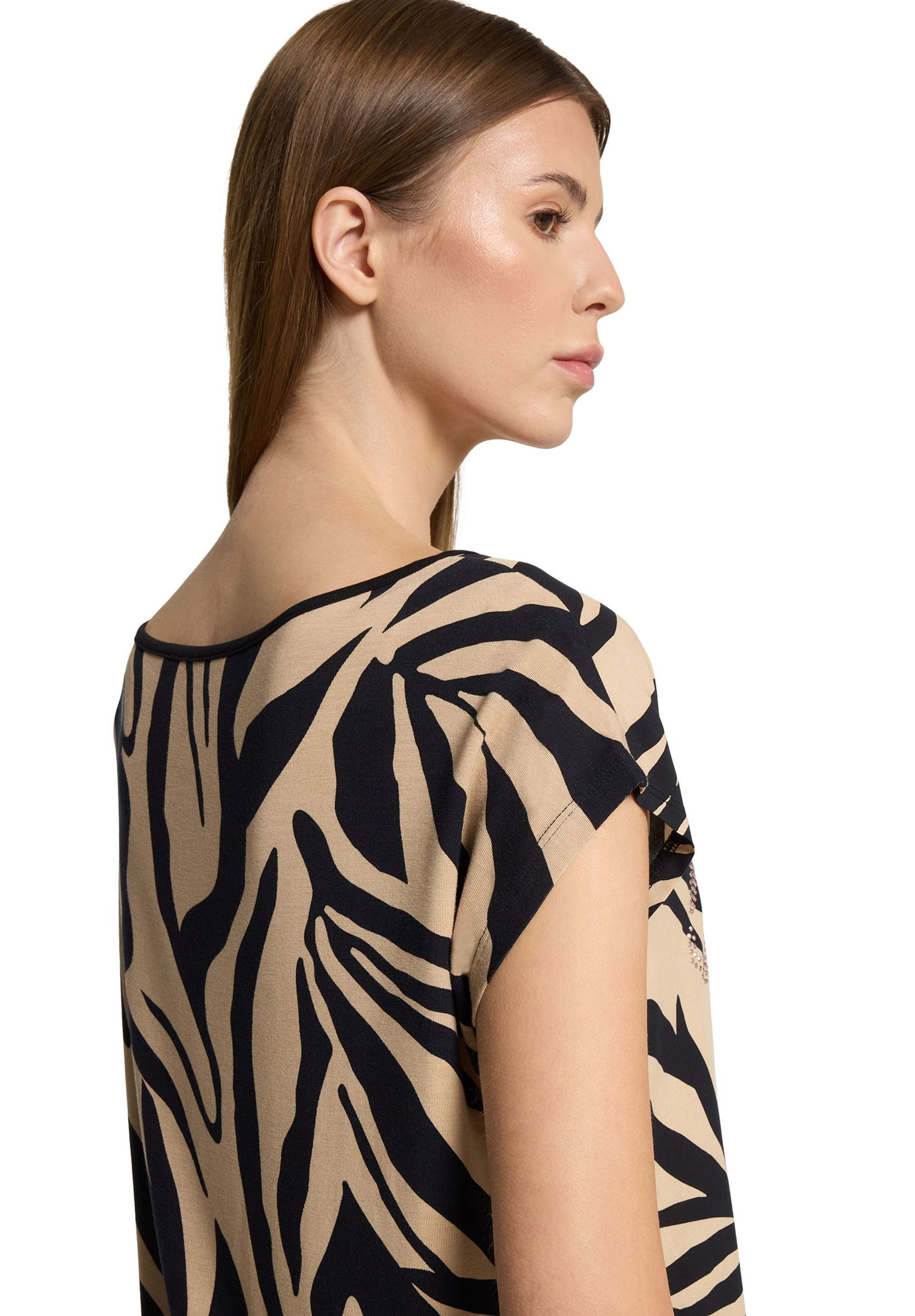 Betty Barclay | Betty Barclay Casual-Shirt | 42 | schwarz/braun