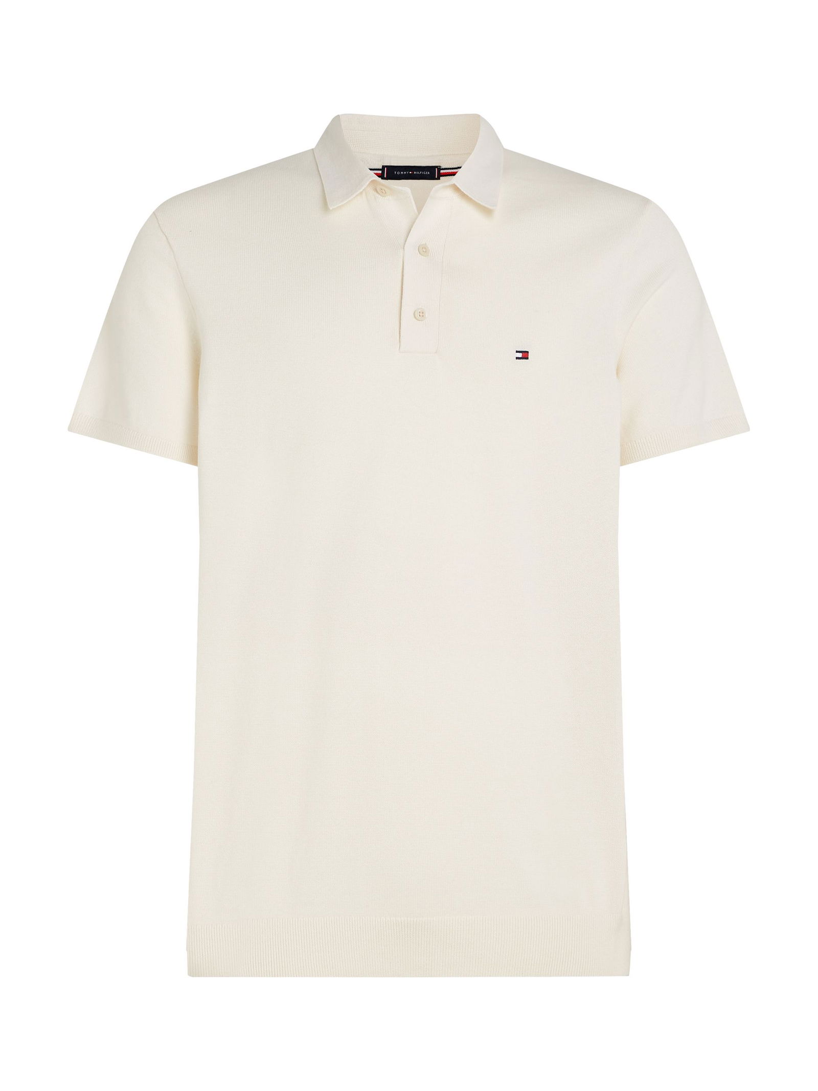 Tommy Hilfiger |  Tommy Hilfiger Poloshirt  | M | ivory petal