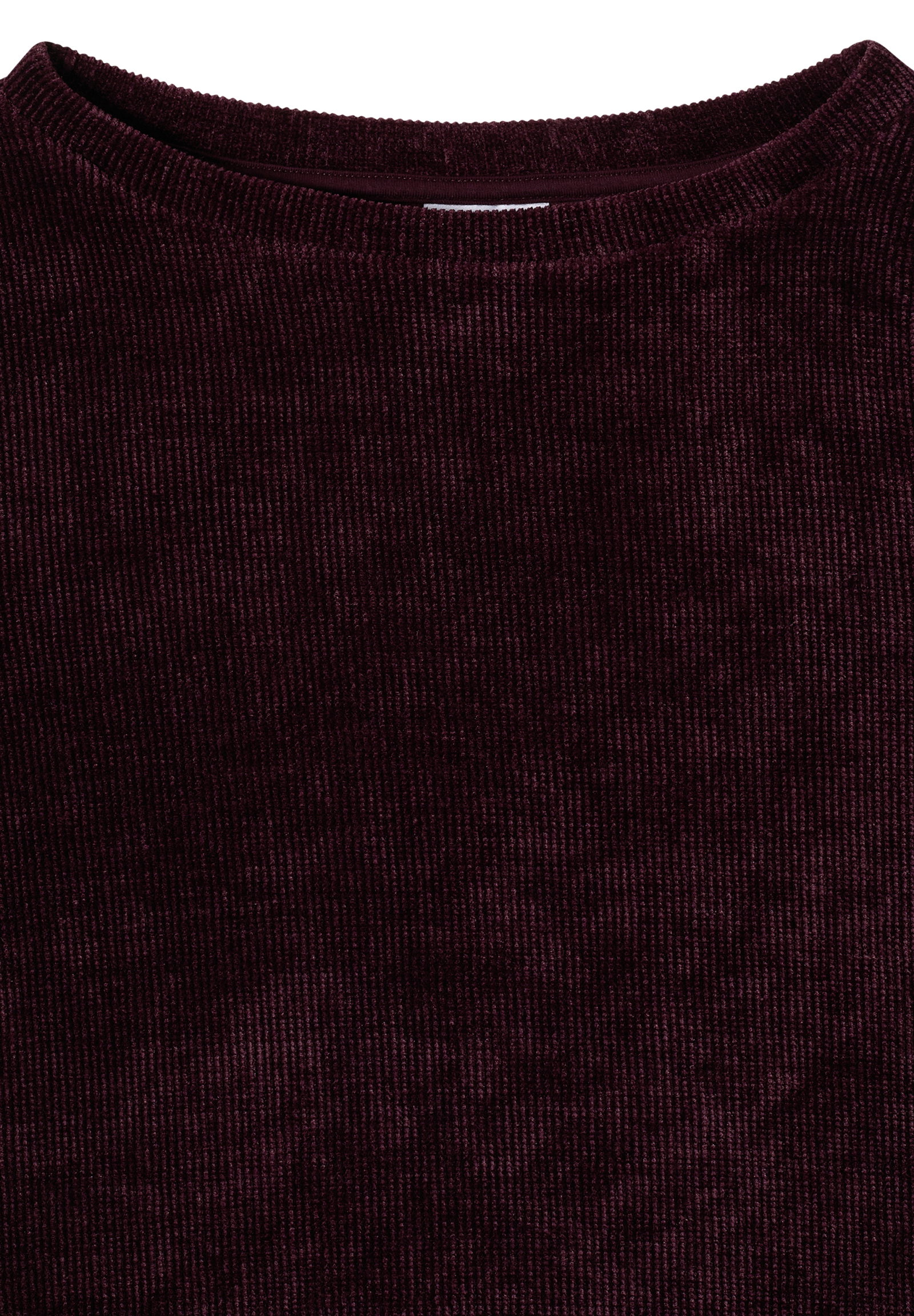 Soft Cord Shirt, berry red #2
