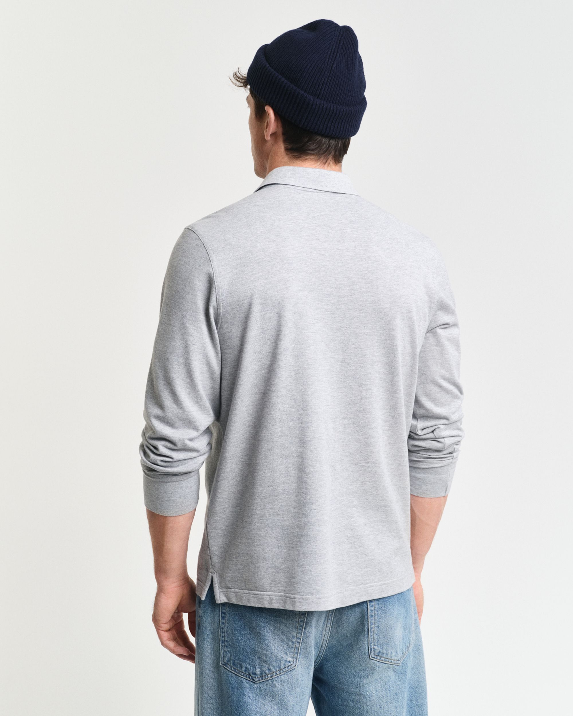 Gant |  Gant Longsleeve  | M | grey melange