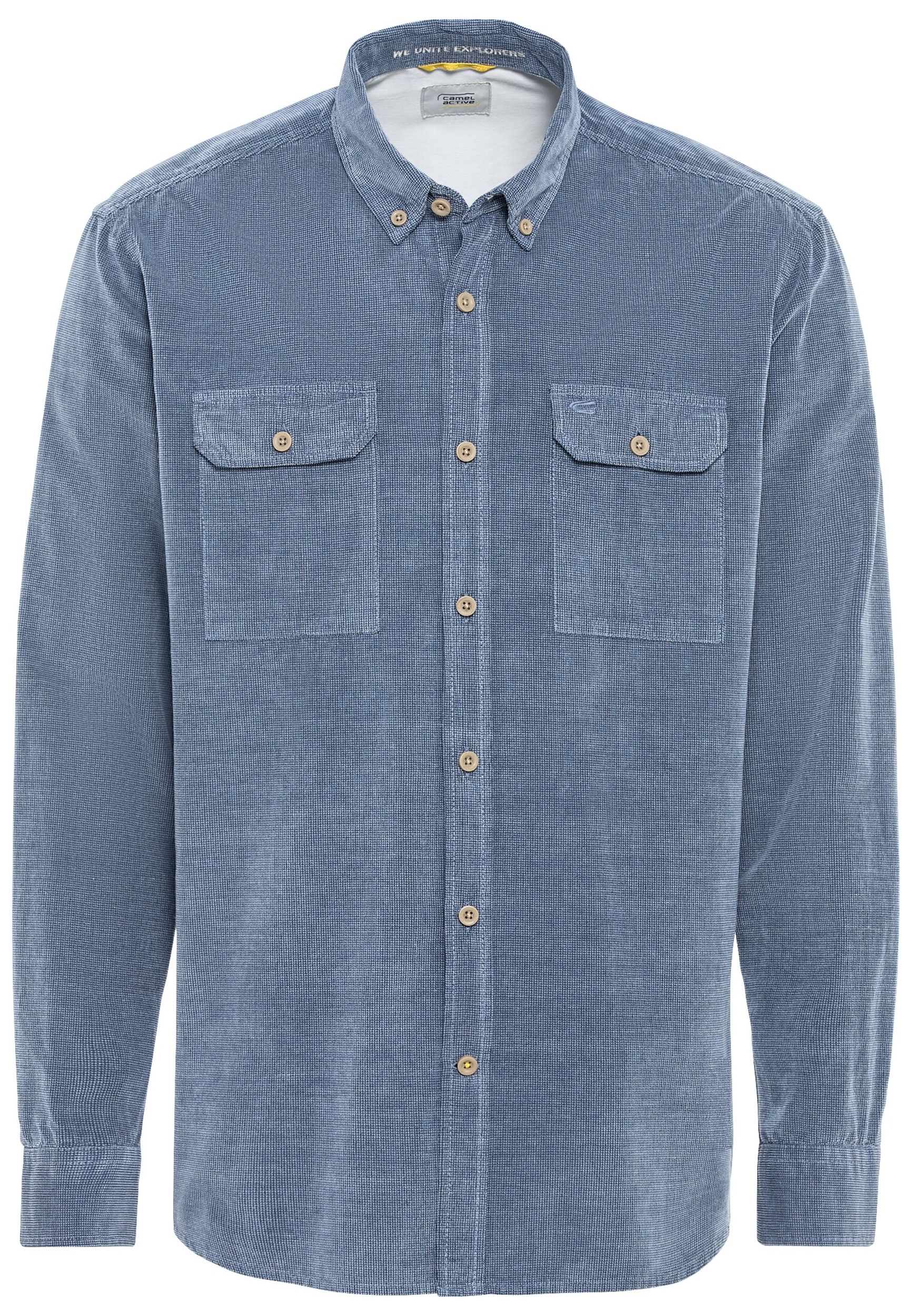 Camel Active |  Camel Active Hemd Regular Fit  | XXL | sky blue