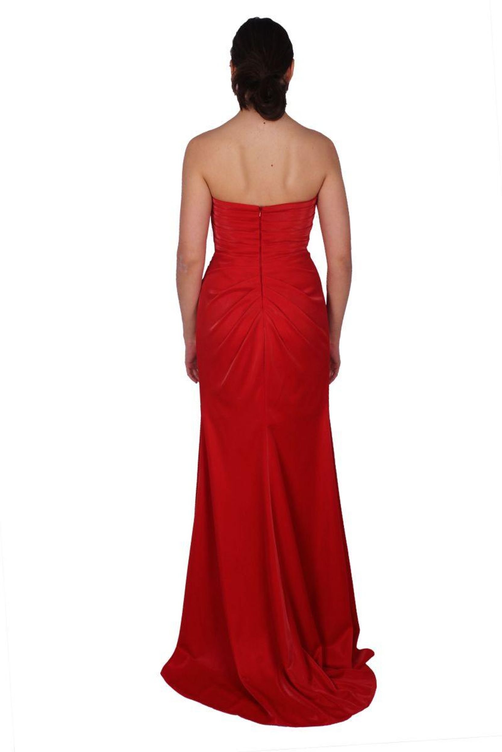 "Rotes Abendkleid von Luxuar: Elegant und Luxuriös"